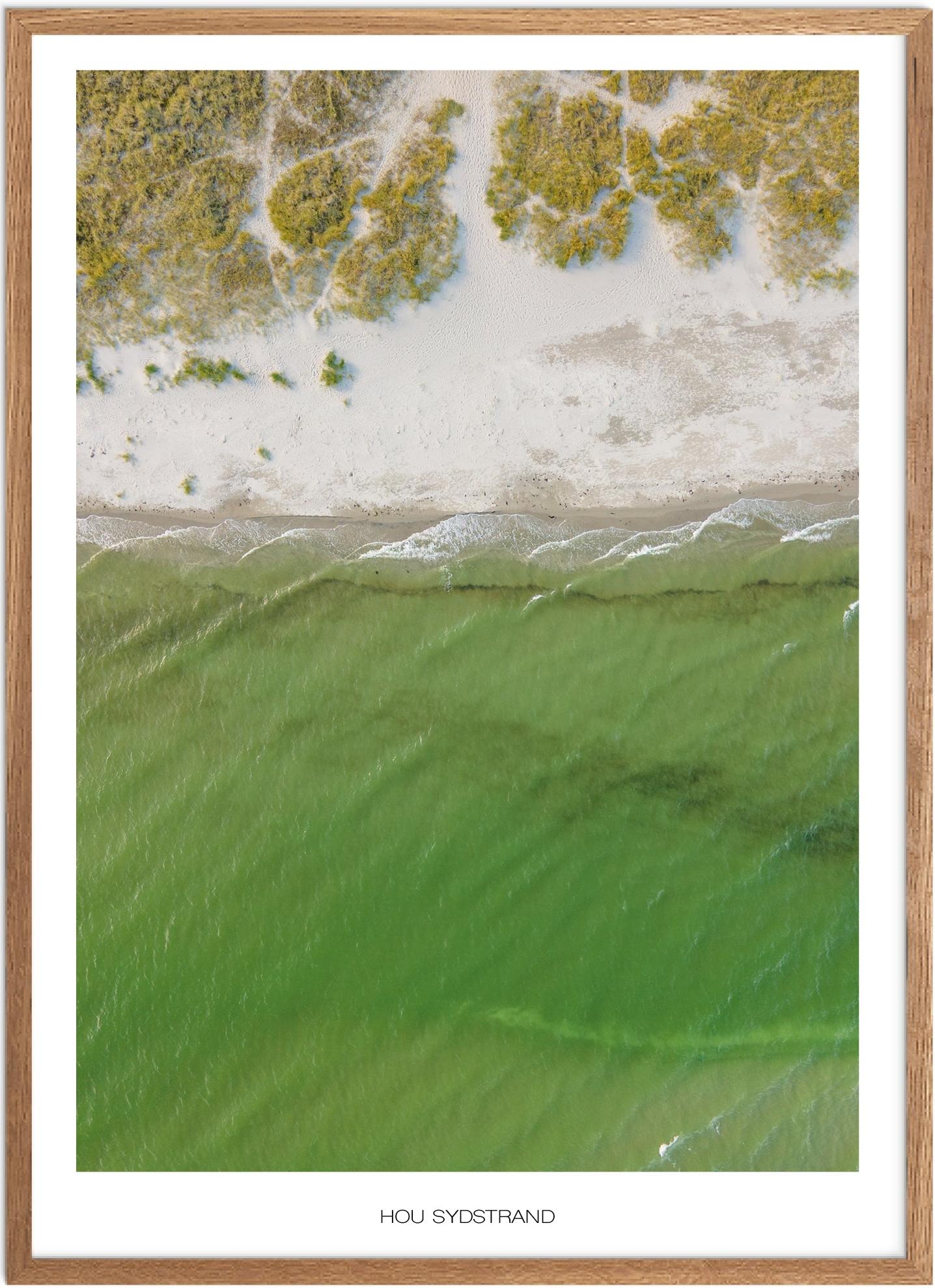 Plakat af Hou Sydstrand | Naturplakat fra Nordjylland