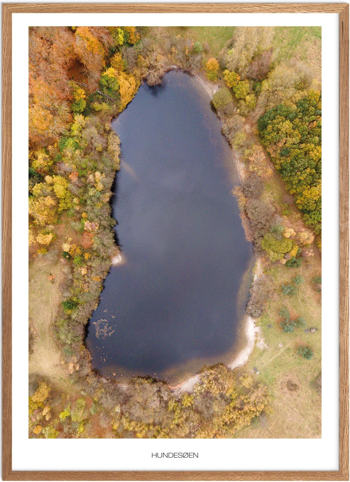 Plakat af Hundesøen – Naturskøn Plakat til Dit Hjem