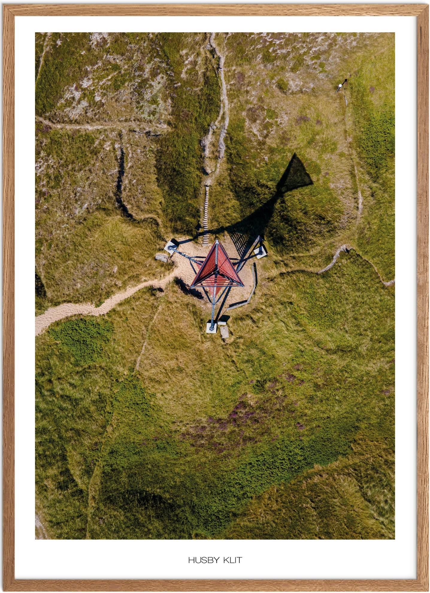 Plakat af Husby Klit | Naturplakat fra Vestjylland