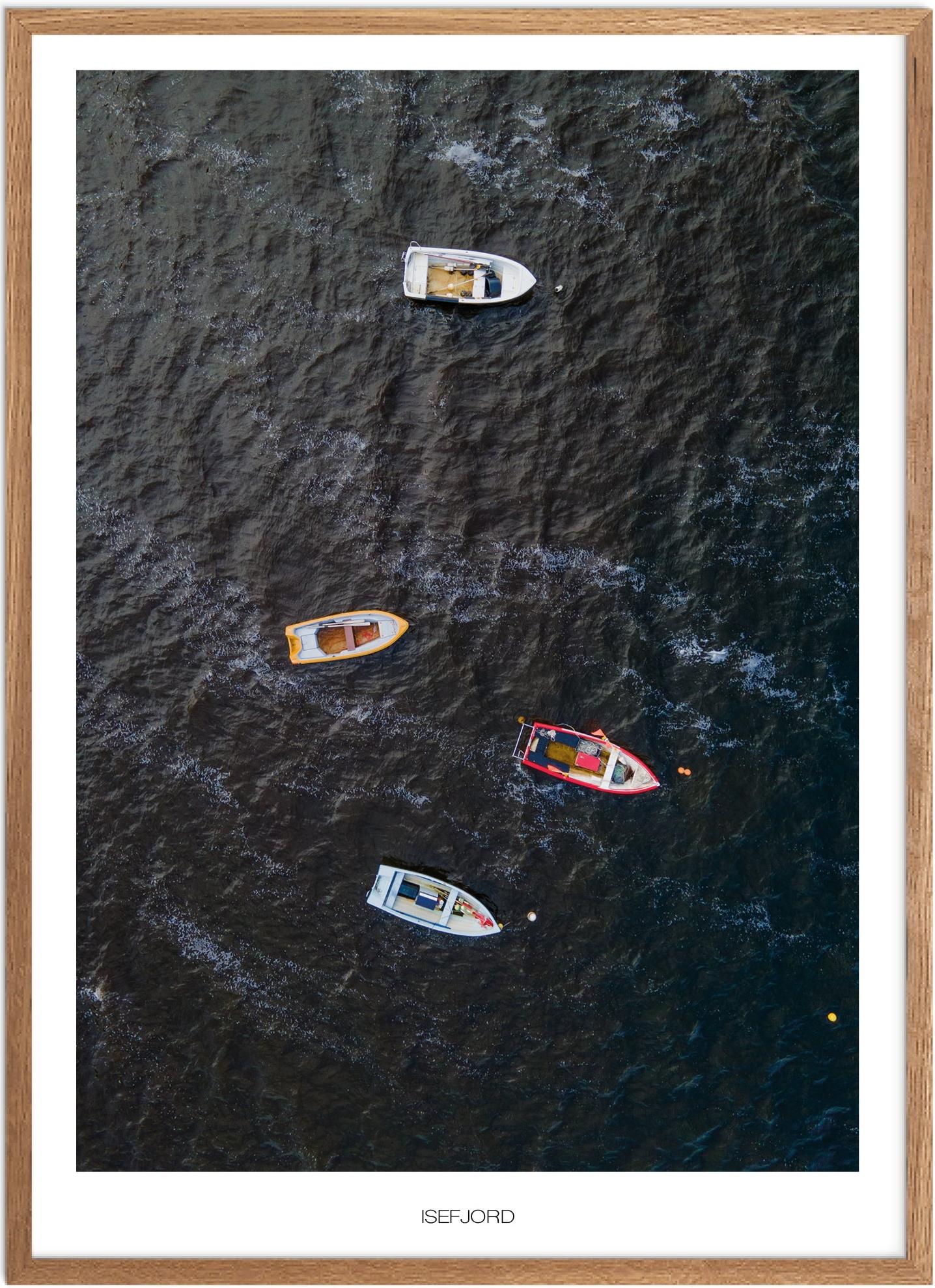 Isefjord Naturplakat - Smuk Plakat fra Nordsjælland