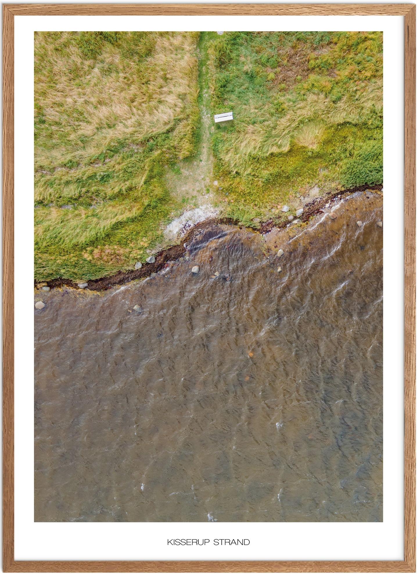 Plakat af Kisserup Strand | Naturplakat fra Vestsjælland
