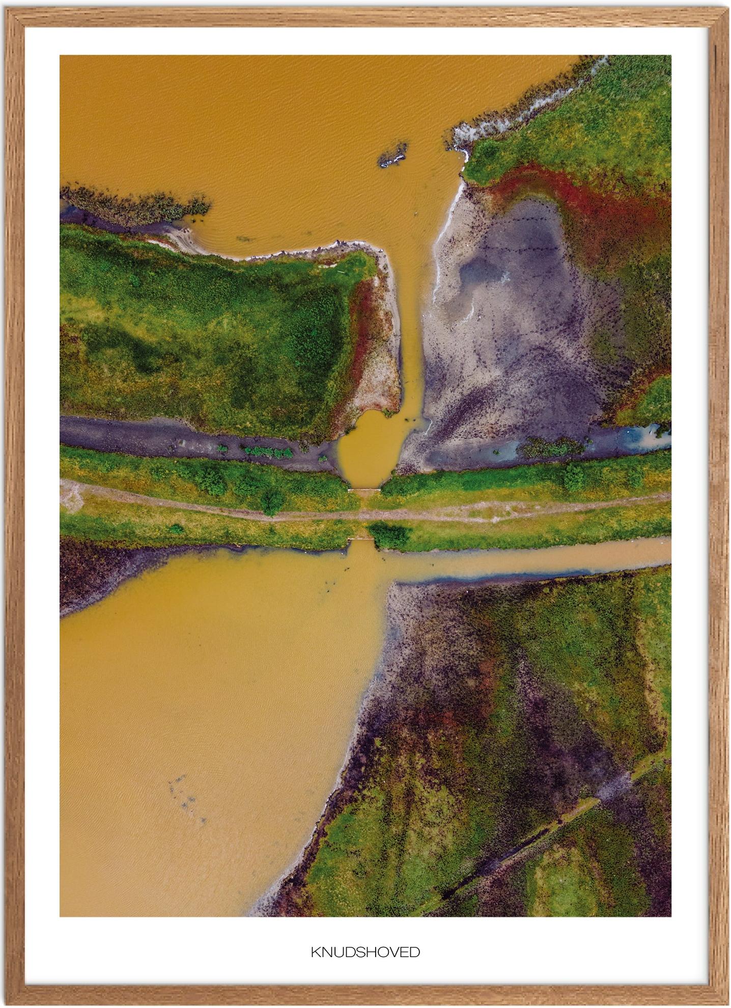 Plakat af Knudshoved - Naturplakat fra Plakatsnedkeren