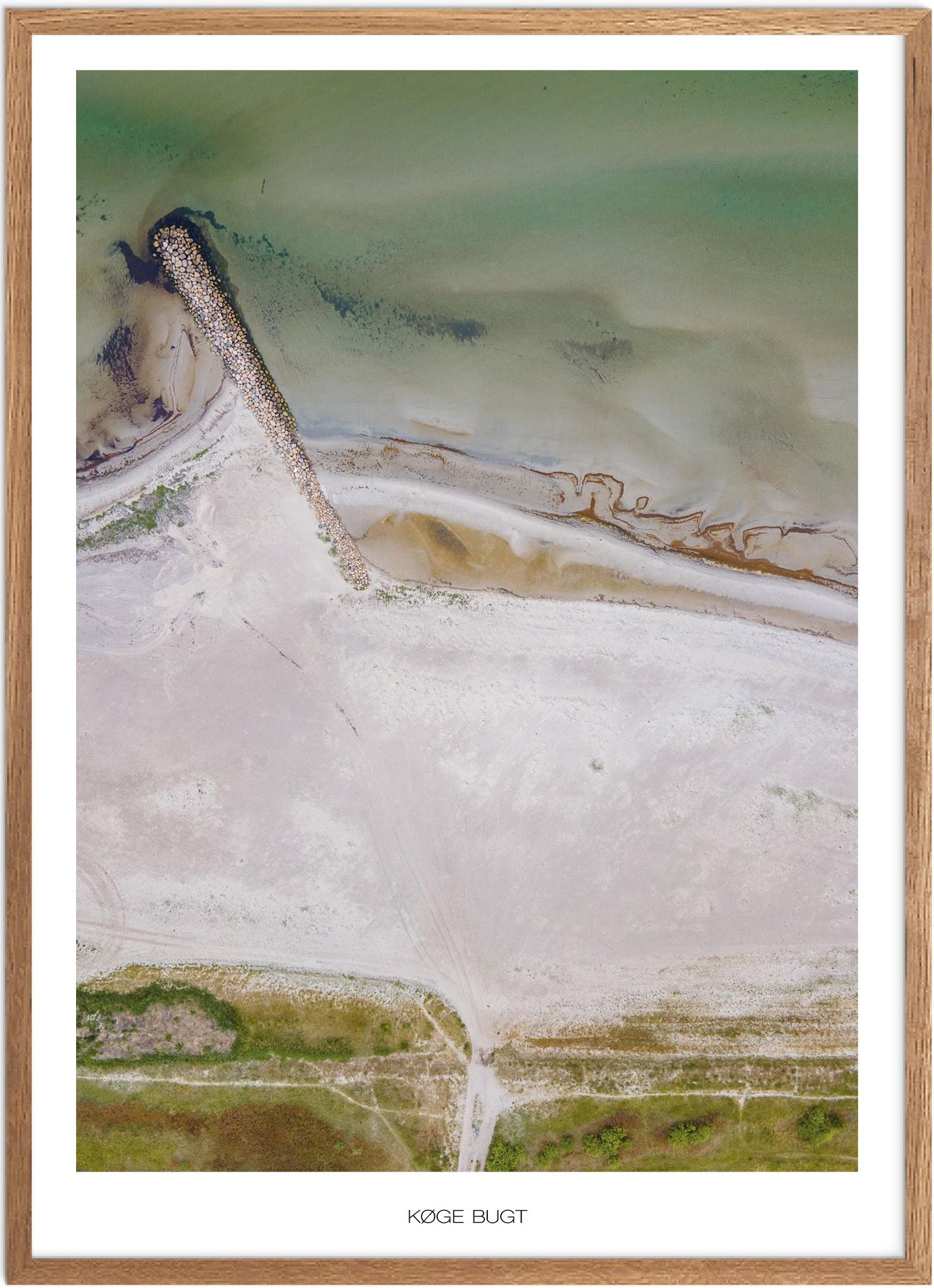 Plakat af Køge Bugt - Naturplakat til hjemmet