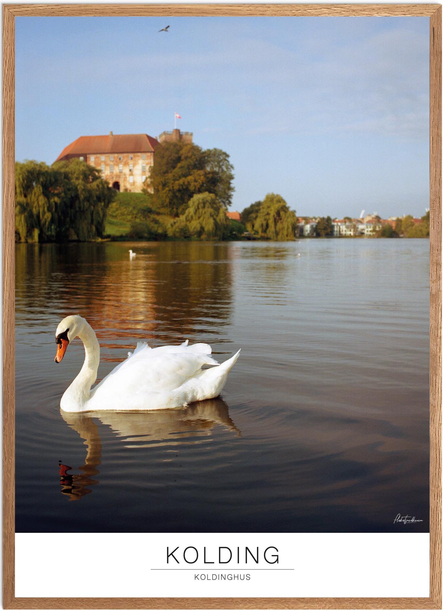Plakat af Koldinghus - Naturplakat til dit hjem