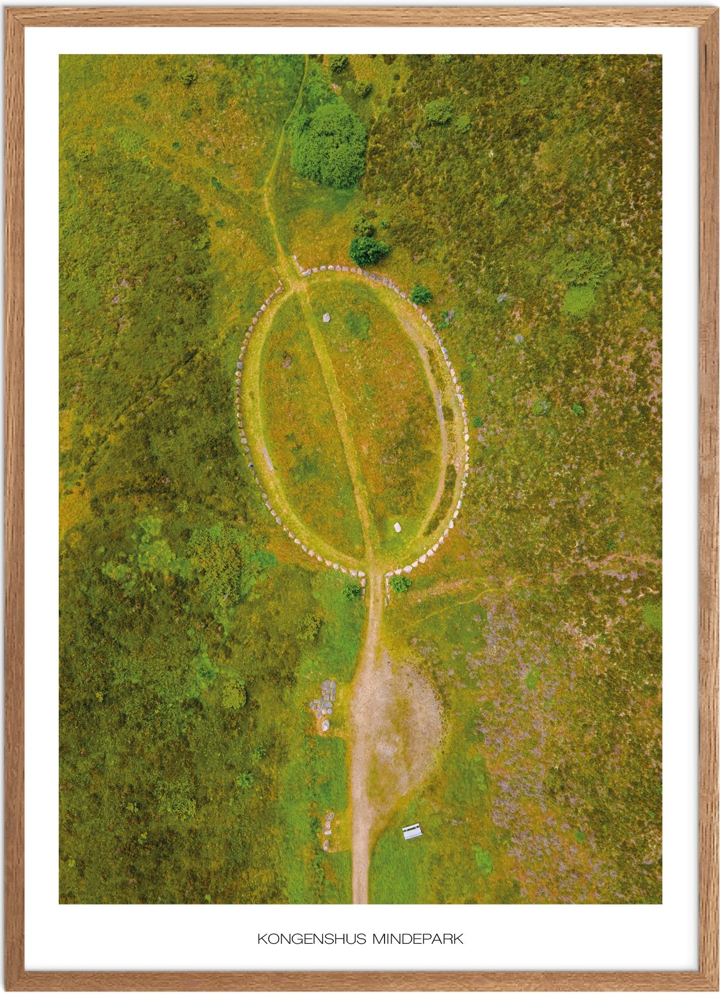 Kongenshus Mindepark Plakat | Smuk Naturplakat