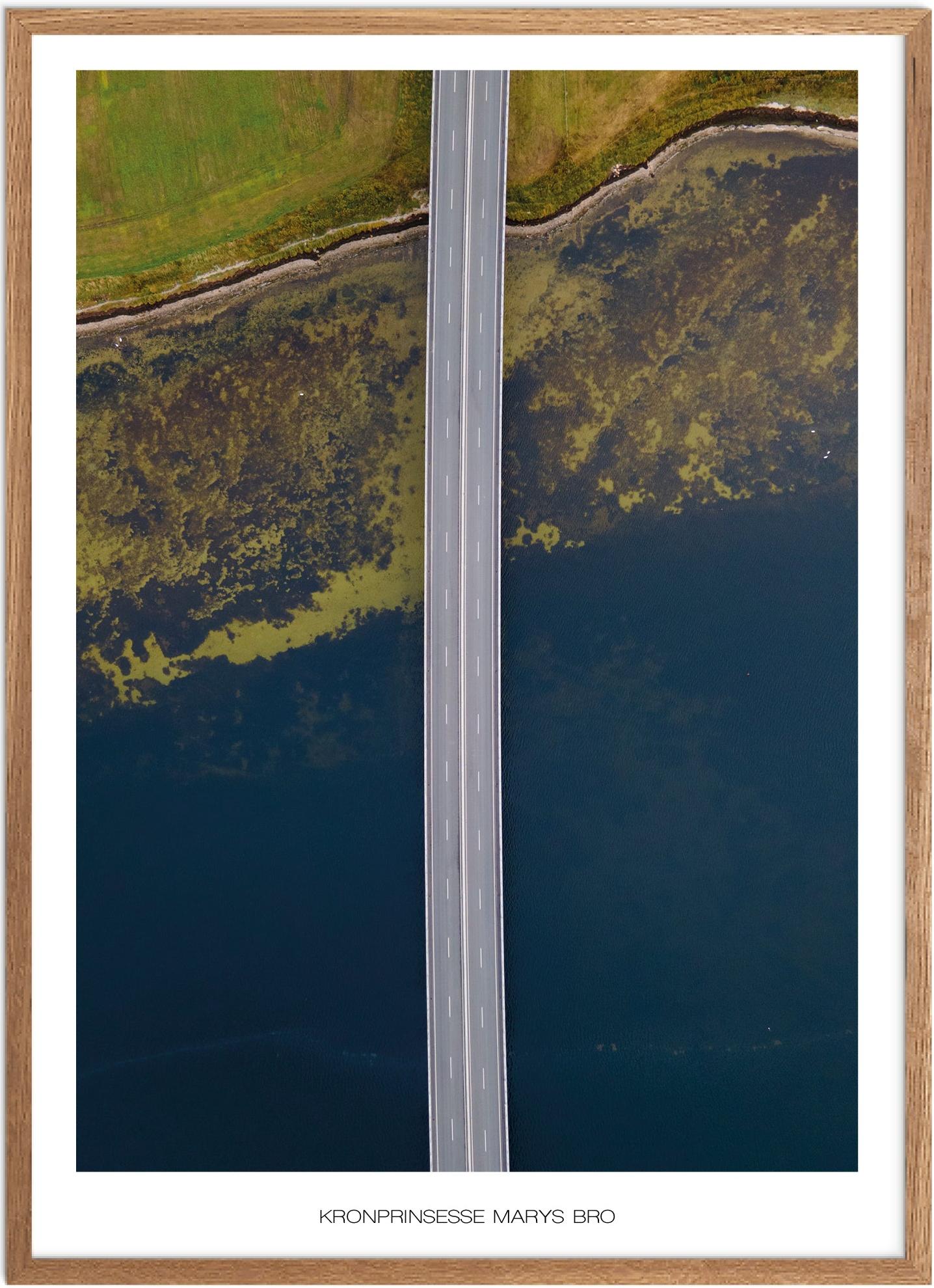 Plakat af Kronprinsesse Marys Bro | Smuk naturplakat