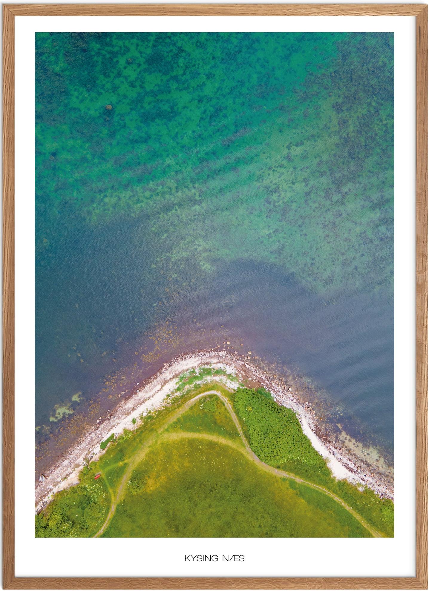 Naturplakat fra Plakatsnedkeren - Østjylland Udsigt