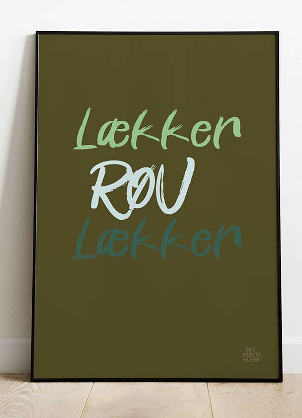 Sjov Røv Plakat – A4 Toiletplakat til 199 kr.