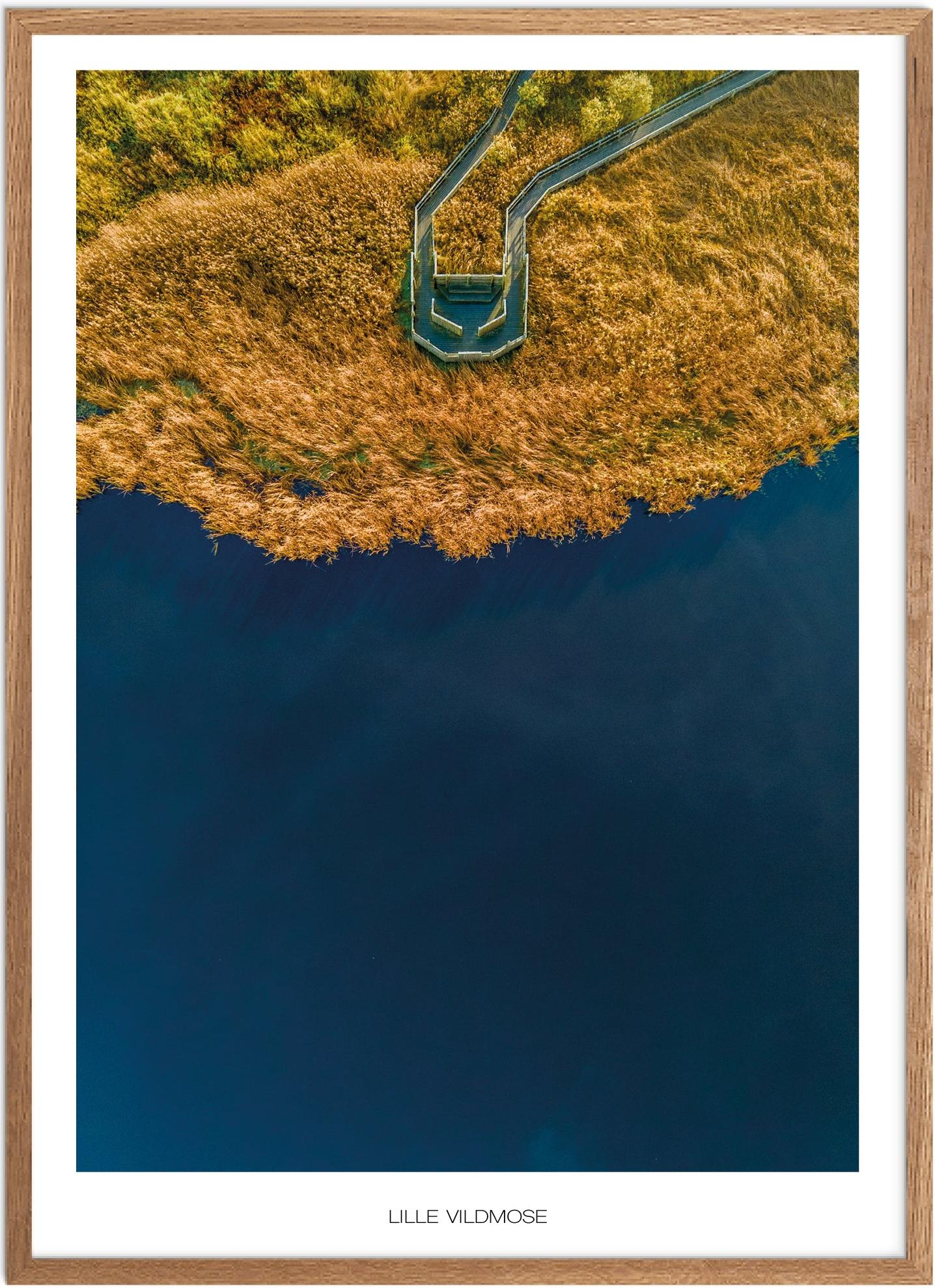 Naturplakat fra Lille Vildmose - Skøn Nordjylland Kunst