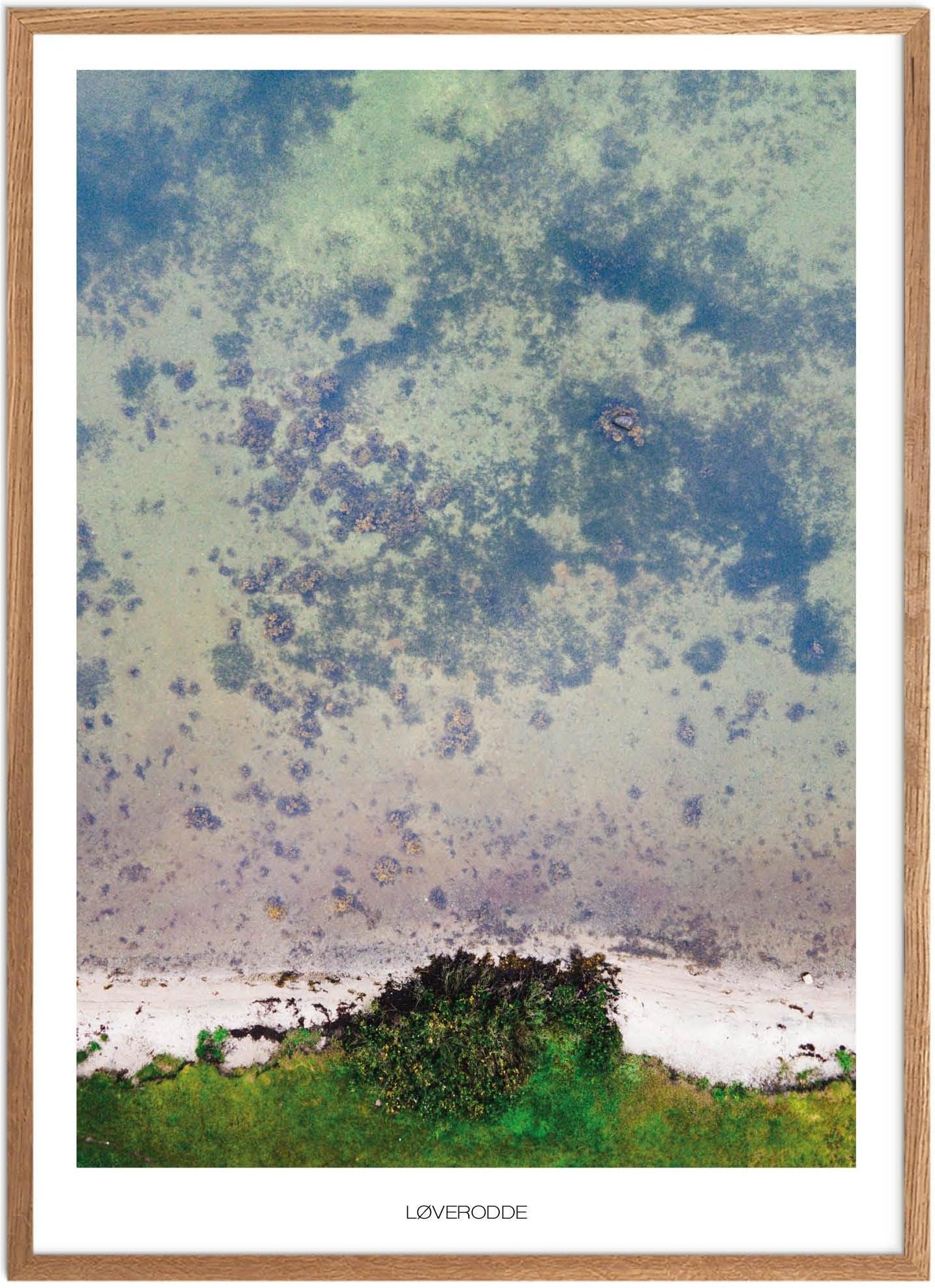 Løverodde Strand Plakat | Naturplakat fra Sydjylland