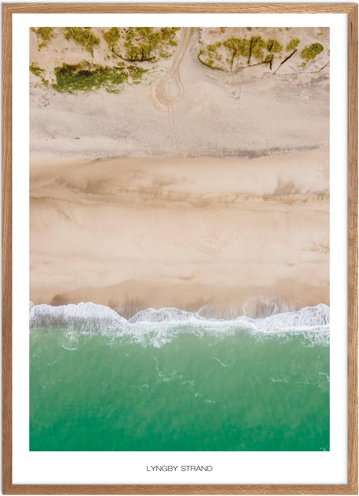 Plakat af Lyngby Strand | Naturmotiv fra Nordjylland