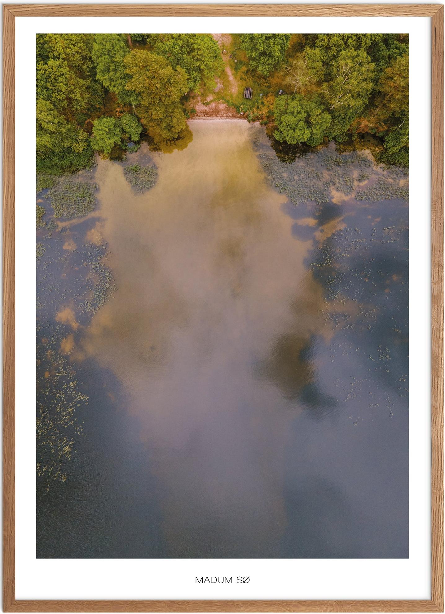 Plakat af Madum Sø | Naturplakat fra Nordjylland