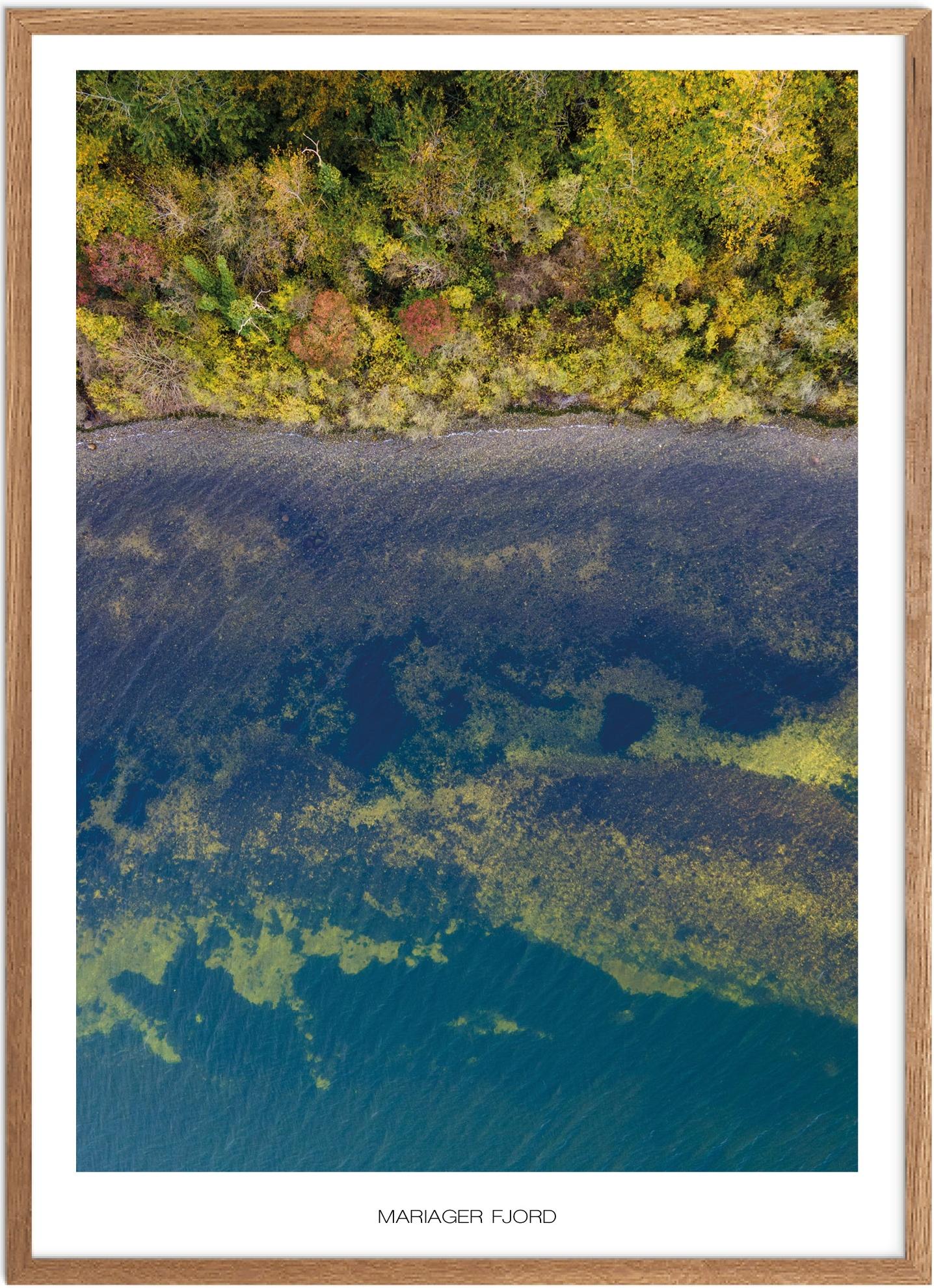 Plakat af Mariager Fjord | Naturplakat fra Plakatsnedkeren