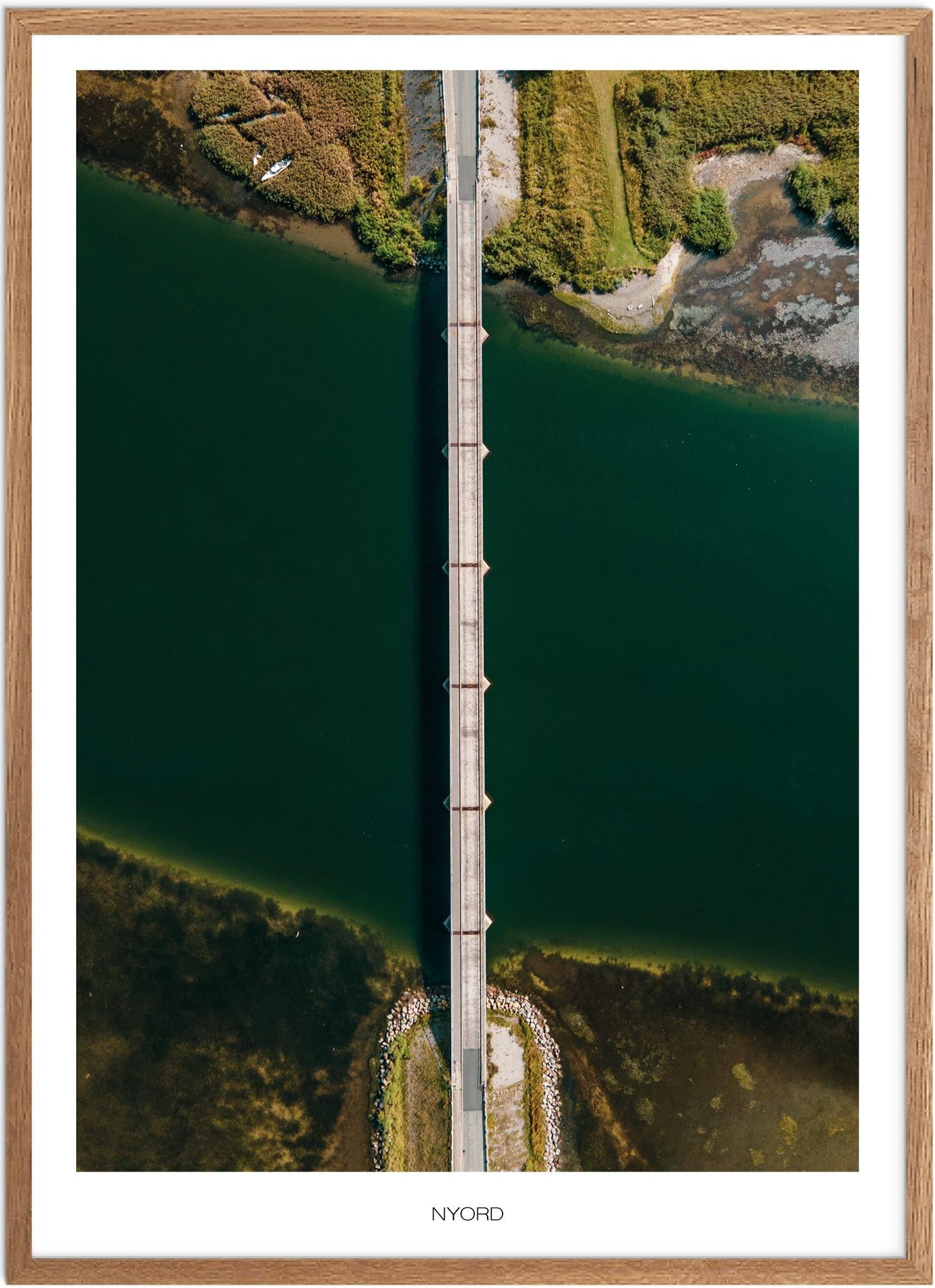 Plakat af Nyord | Naturplakat med unikt motiv