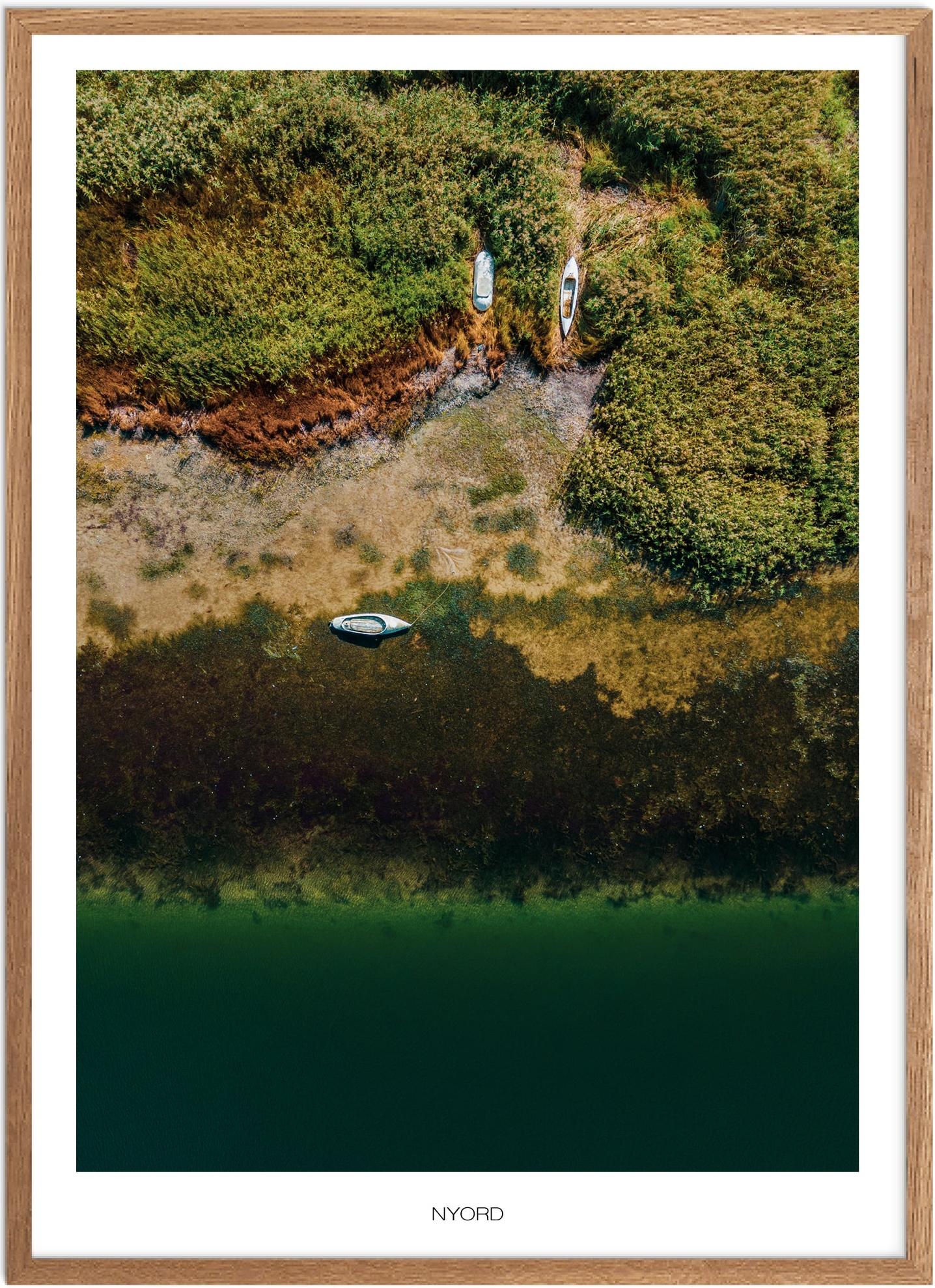 Plakat af Nyord | Naturplakat med unik historie