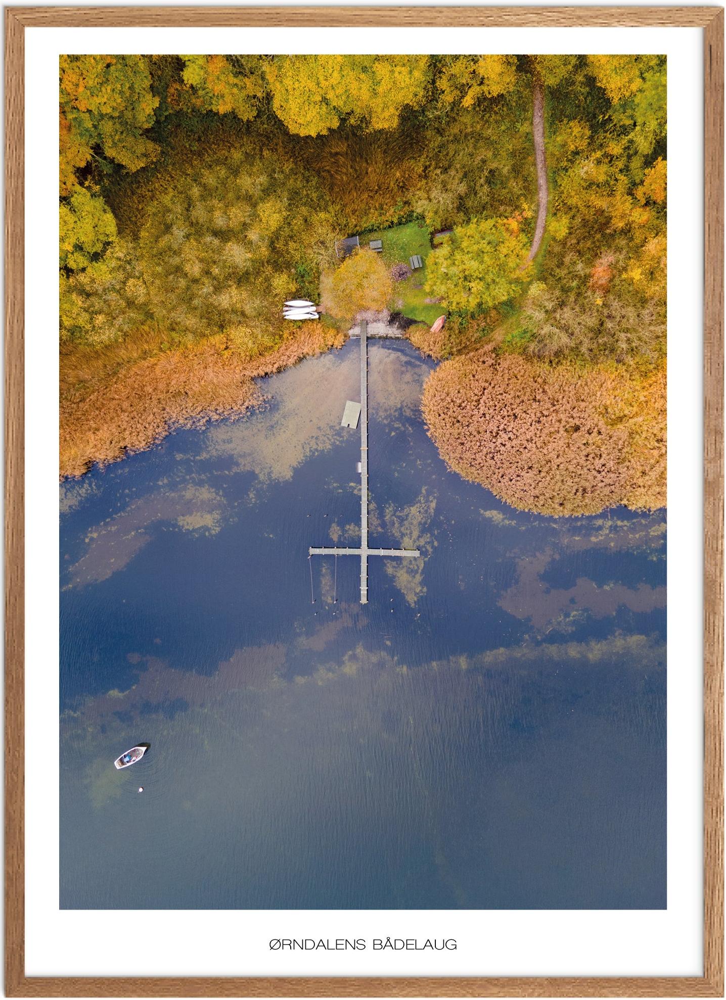 Ørndalens Bådelaug Plakat | Naturplakat fra Nordjylland