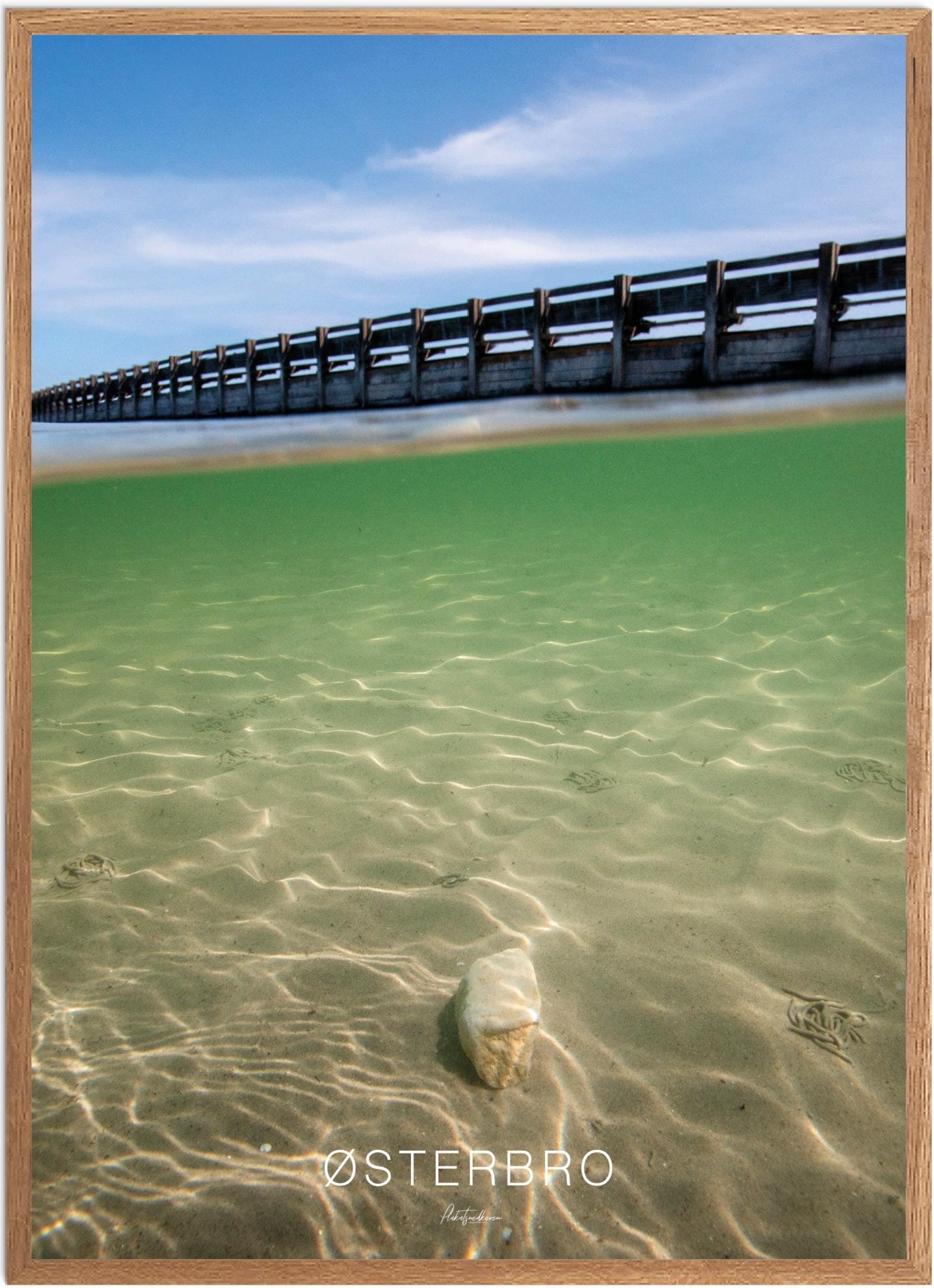 Plakat Østerbro - Smuk naturplakat til dit hjem
