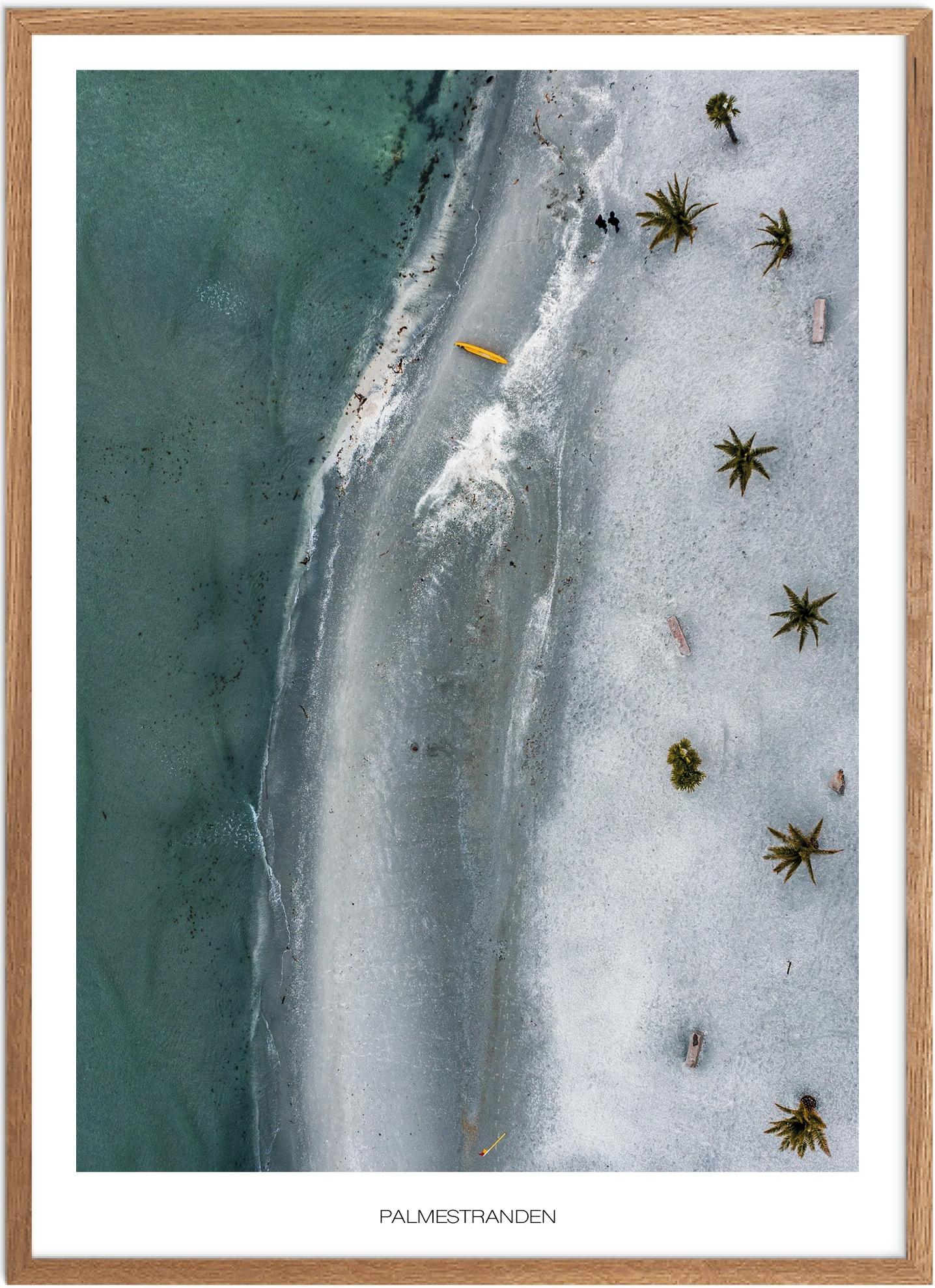 Plakat af Palmestranden i Frederikshavn - Naturplakat