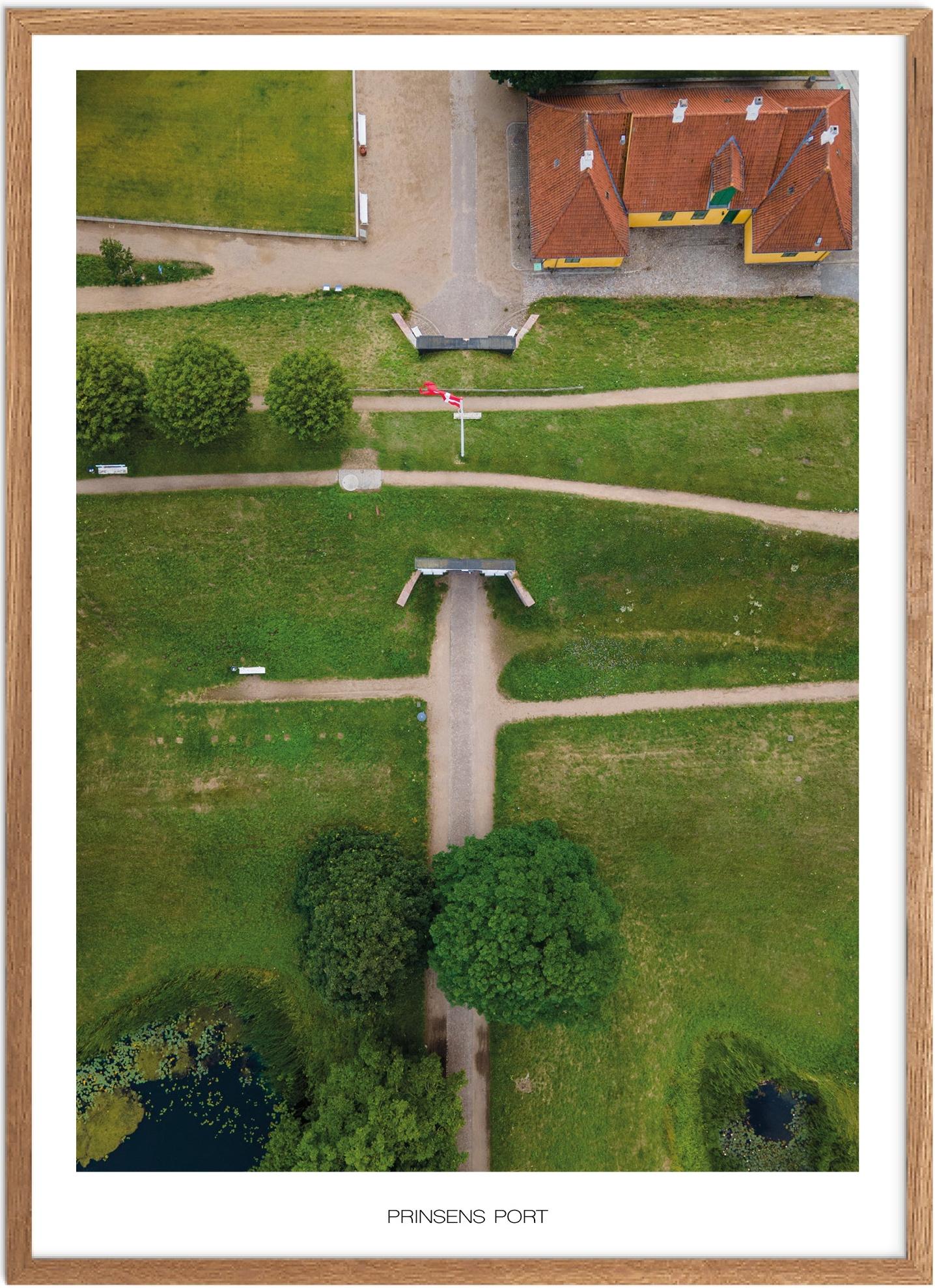 Plakat af Prinsens Port - Naturplakat fra Sydjylland