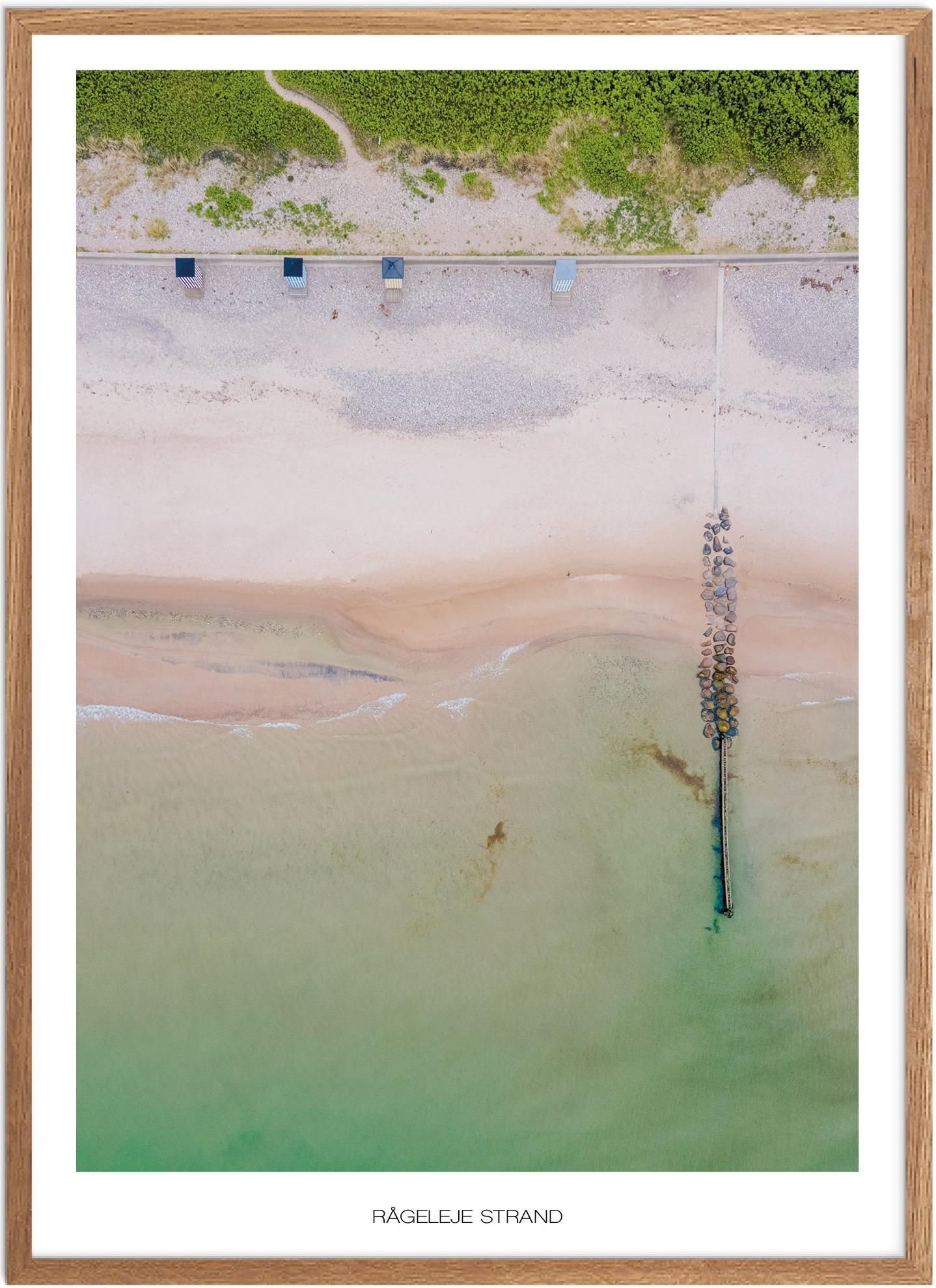 Rågeleje Naturplakat - Smuk Plakat fra Nordsjælland