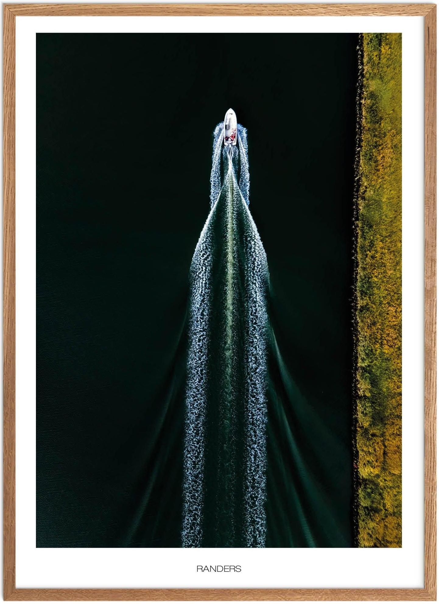 Plakat af Randers Fjord | Naturplakat fra Plakatsnedkeren