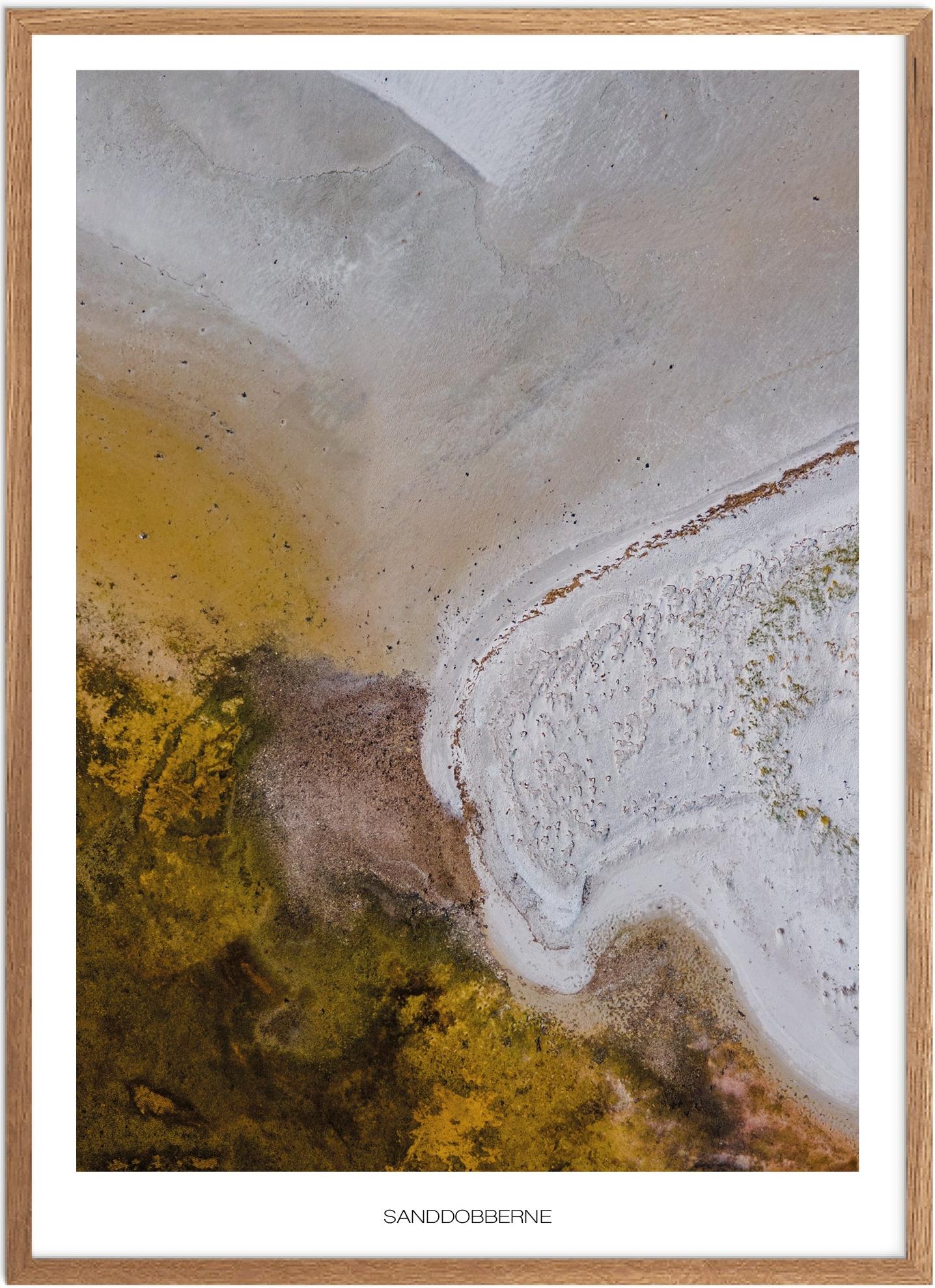 Plakat af Sanddobberne | Naturplakat fra Vestsjælland