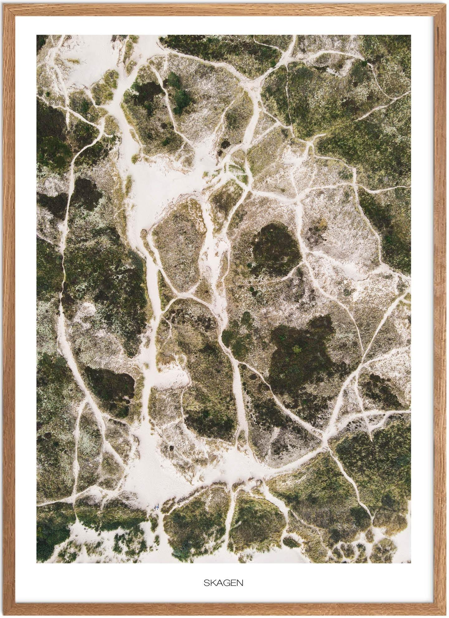 Plakat af Skagen | Naturplakat fra Nordjylland | Plakatsnedkeren