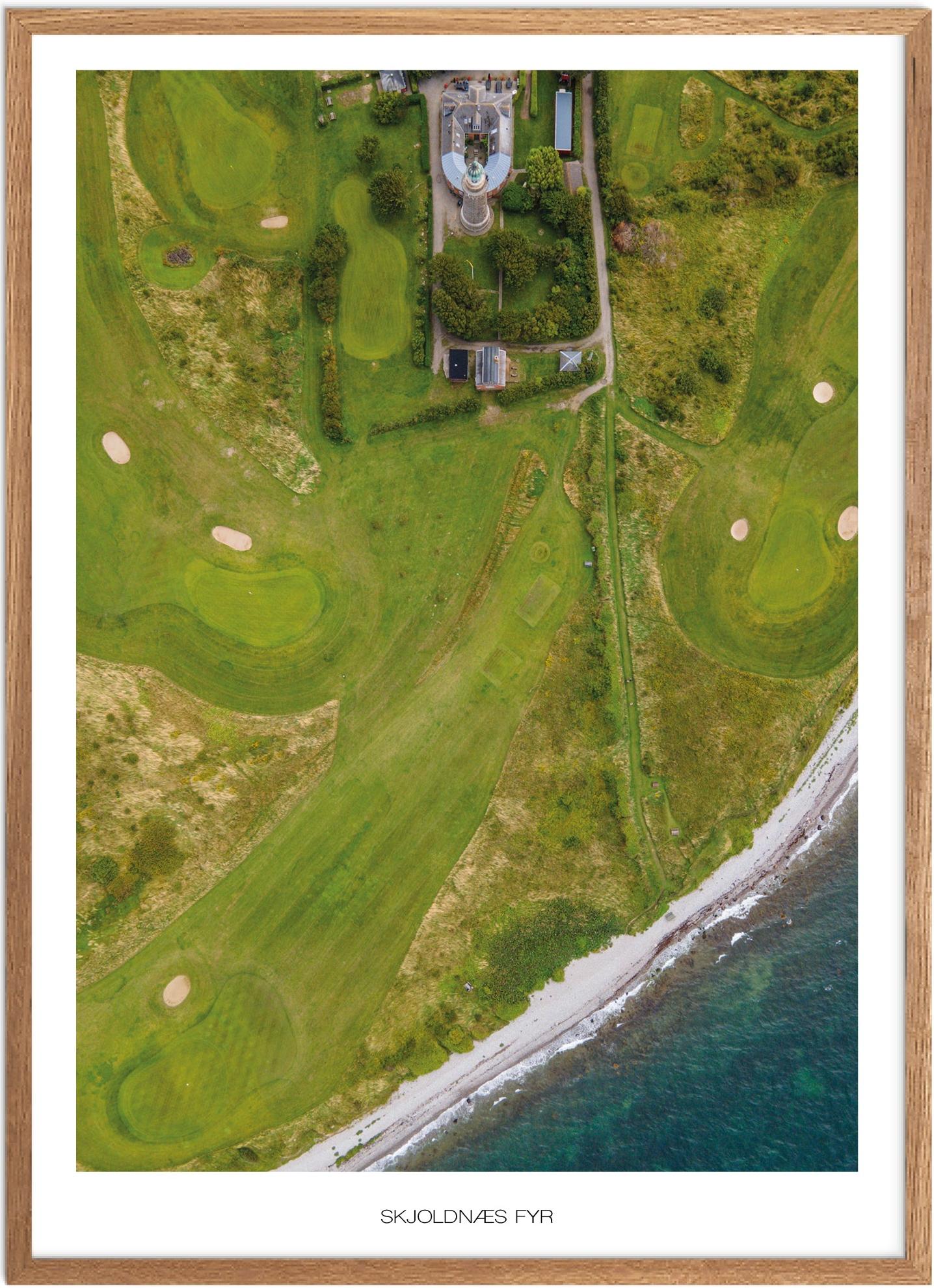 Plakat af Skjoldnæs Fyr | Smuk Naturplakat til hjemmet