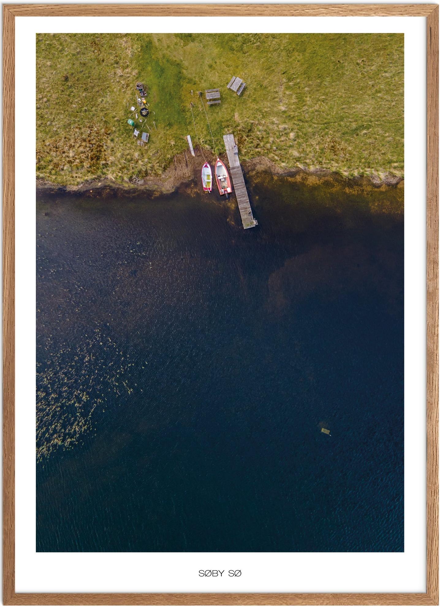 Plakat af Søby Sø | Naturplakat til dit hjem