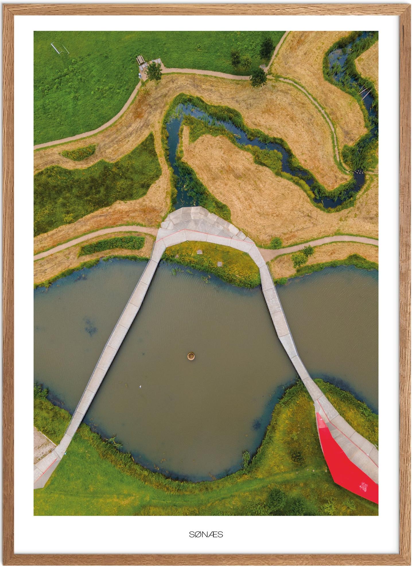 Plakat af Sønæs | Naturplakat fra Plakatsnedkeren