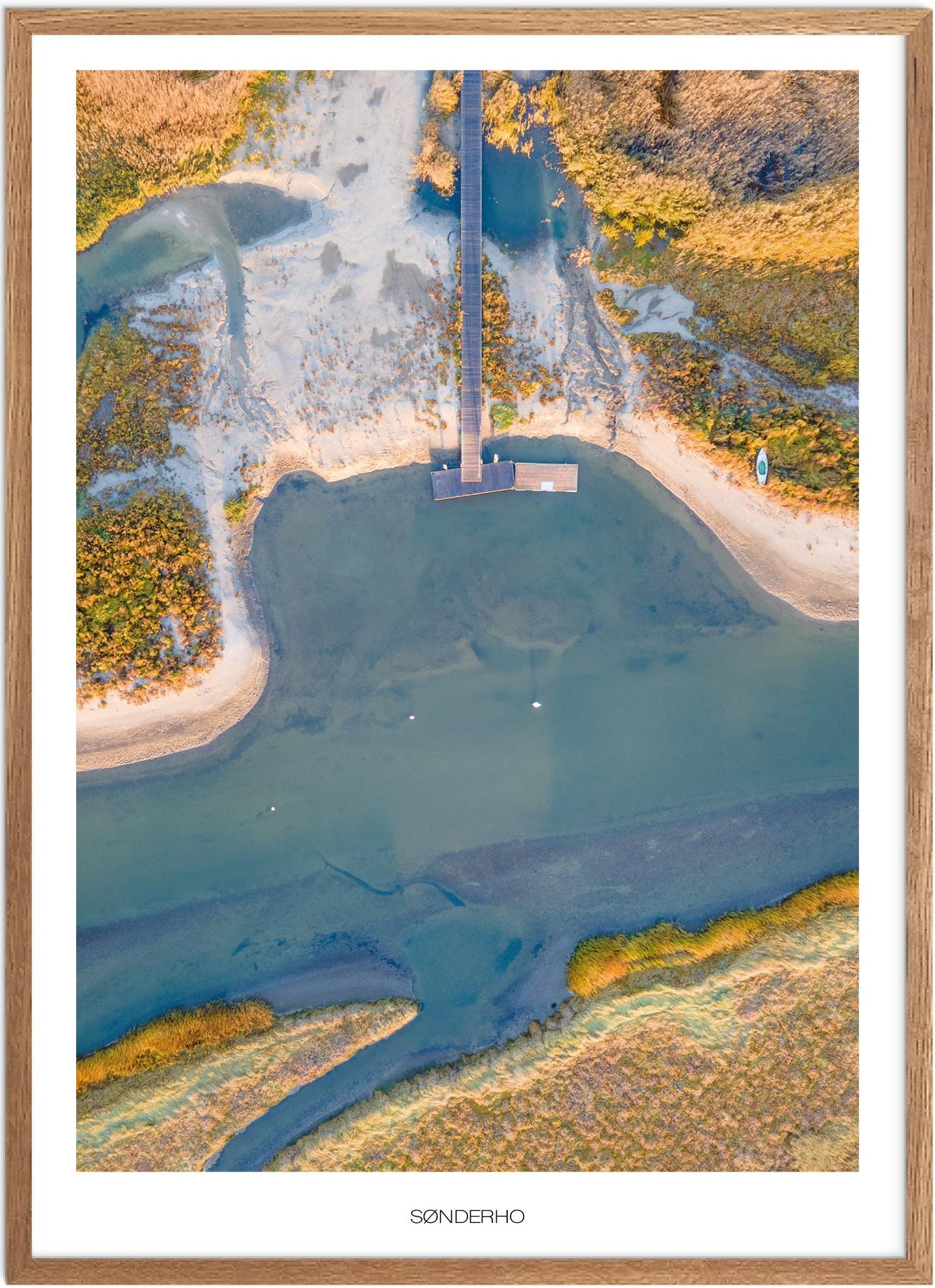 Plakat af Sønderho | Naturplakat fra Vestjylland