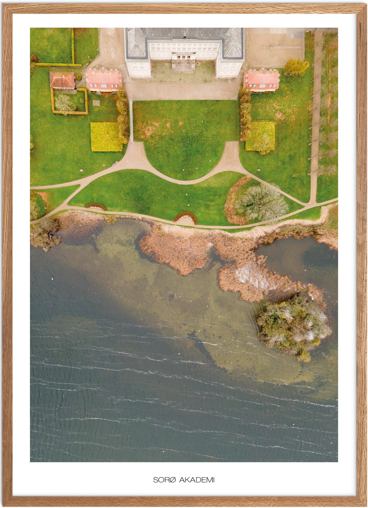 Plakat af Sorø Akademi | Naturplakat til hjemmet