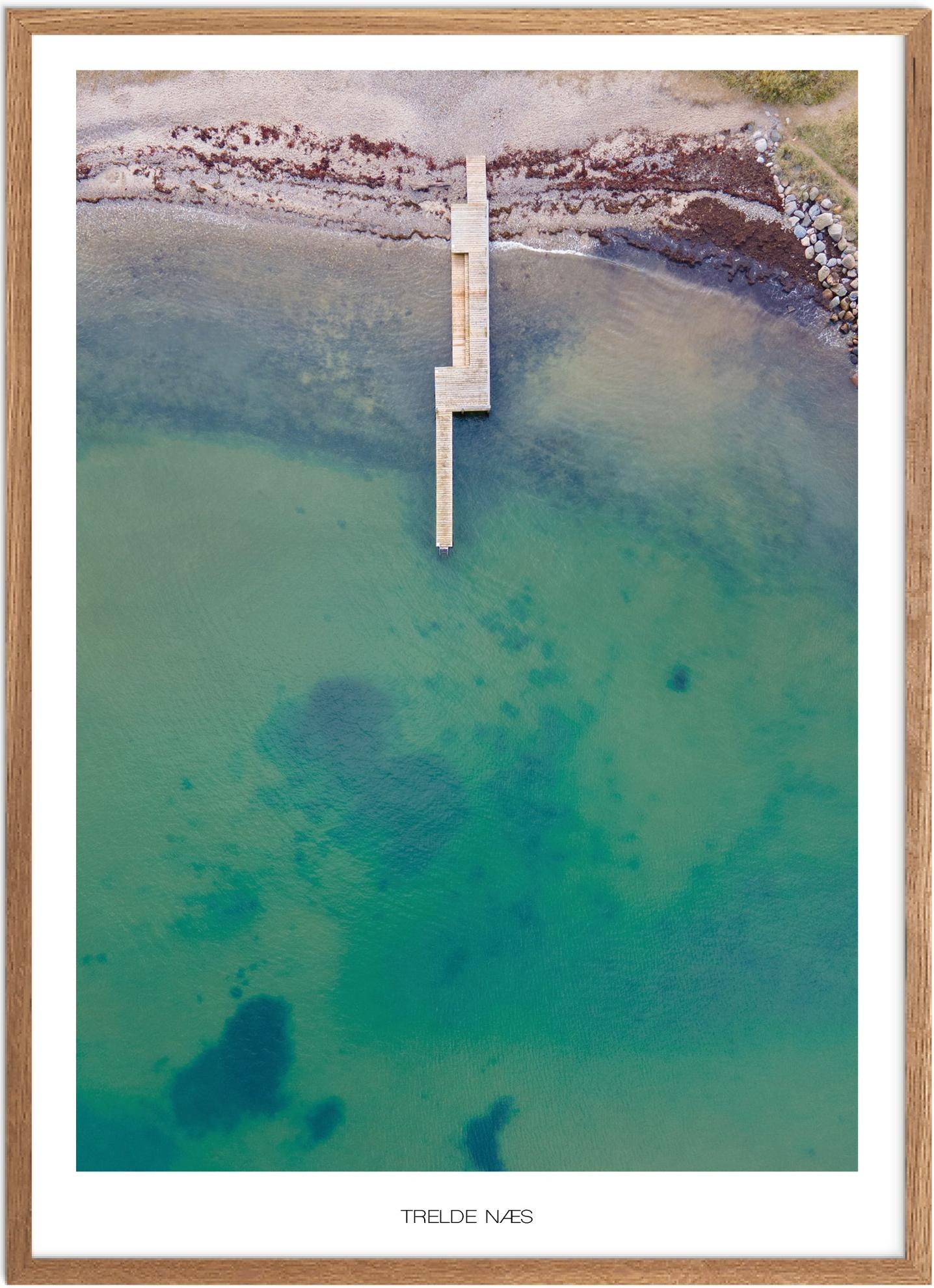 Plakat af Trelde Næs | Naturplakat fra Sydjylland