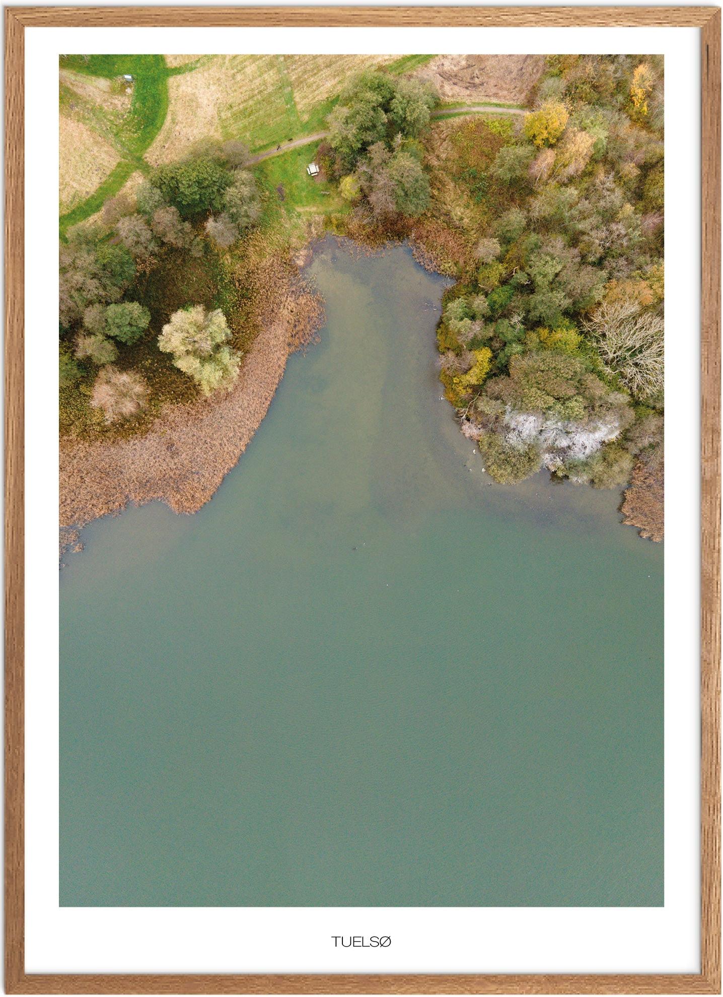 Plakat af Tuelsø | Naturplakat fra Plakatsnedkeren
