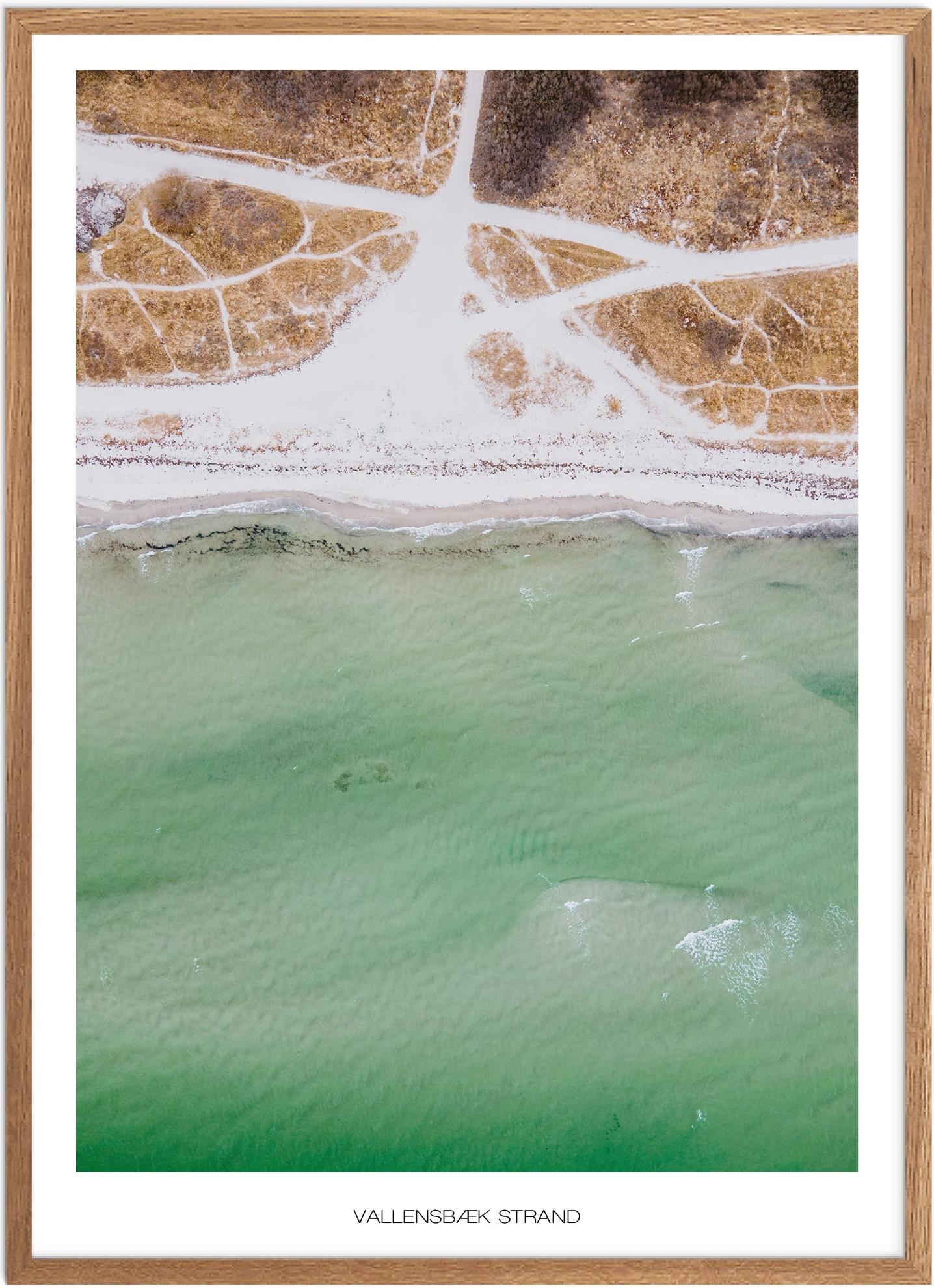 Naturplakat fra Plakatsnedkeren - Unik kunst til væggen