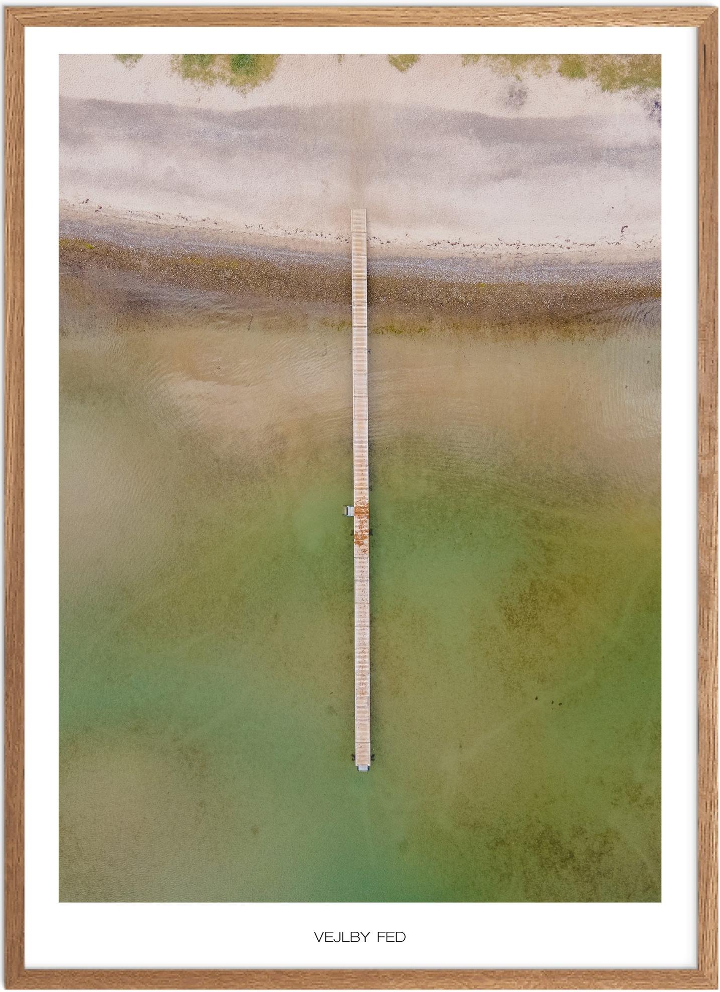 Plakat af Vejlby Fed | Naturmotiv fra Fyn | Plakatsnedkeren