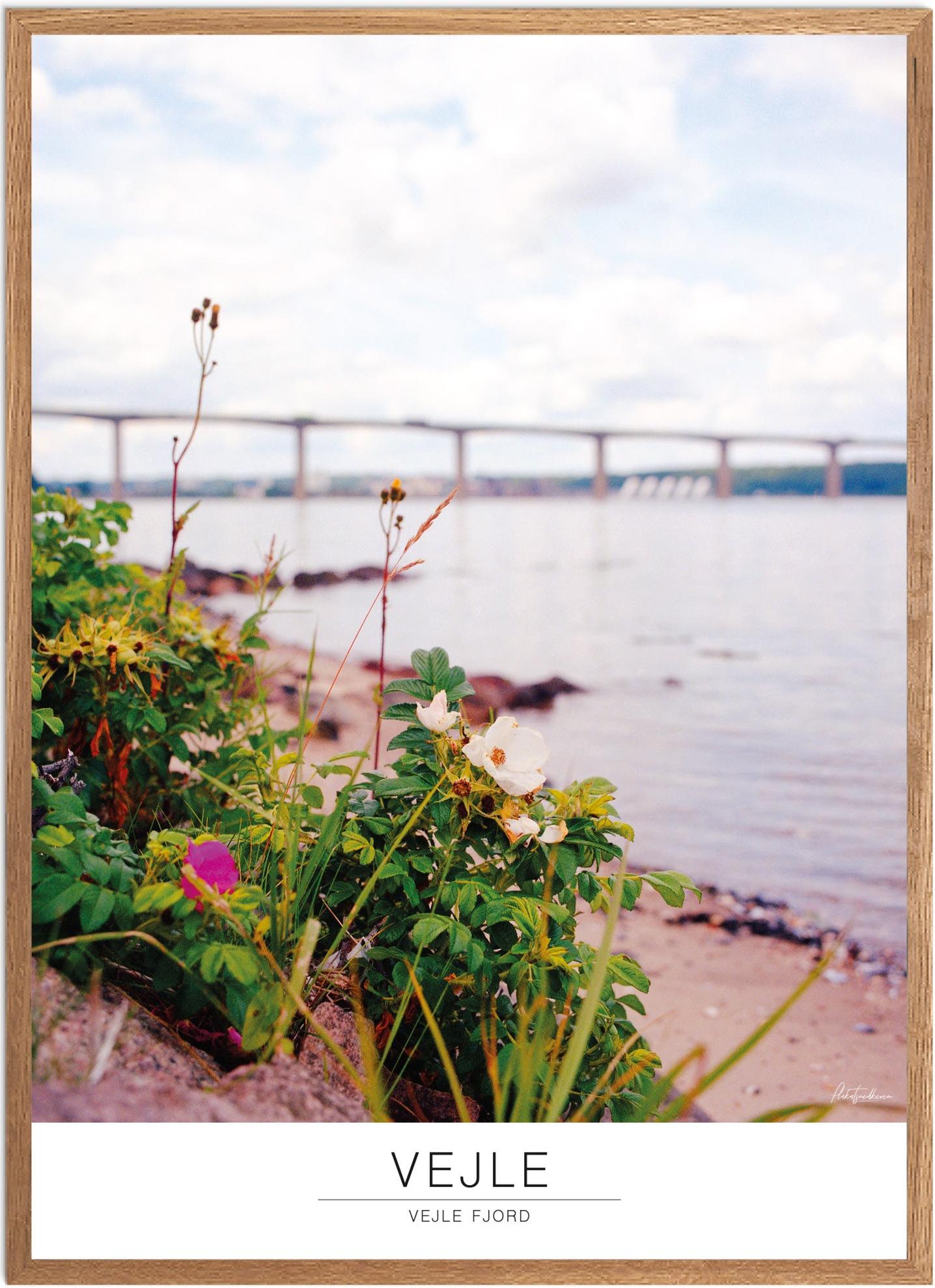 Vejle Fjord Plakat | Smuk Naturplakat til Dit Hjem