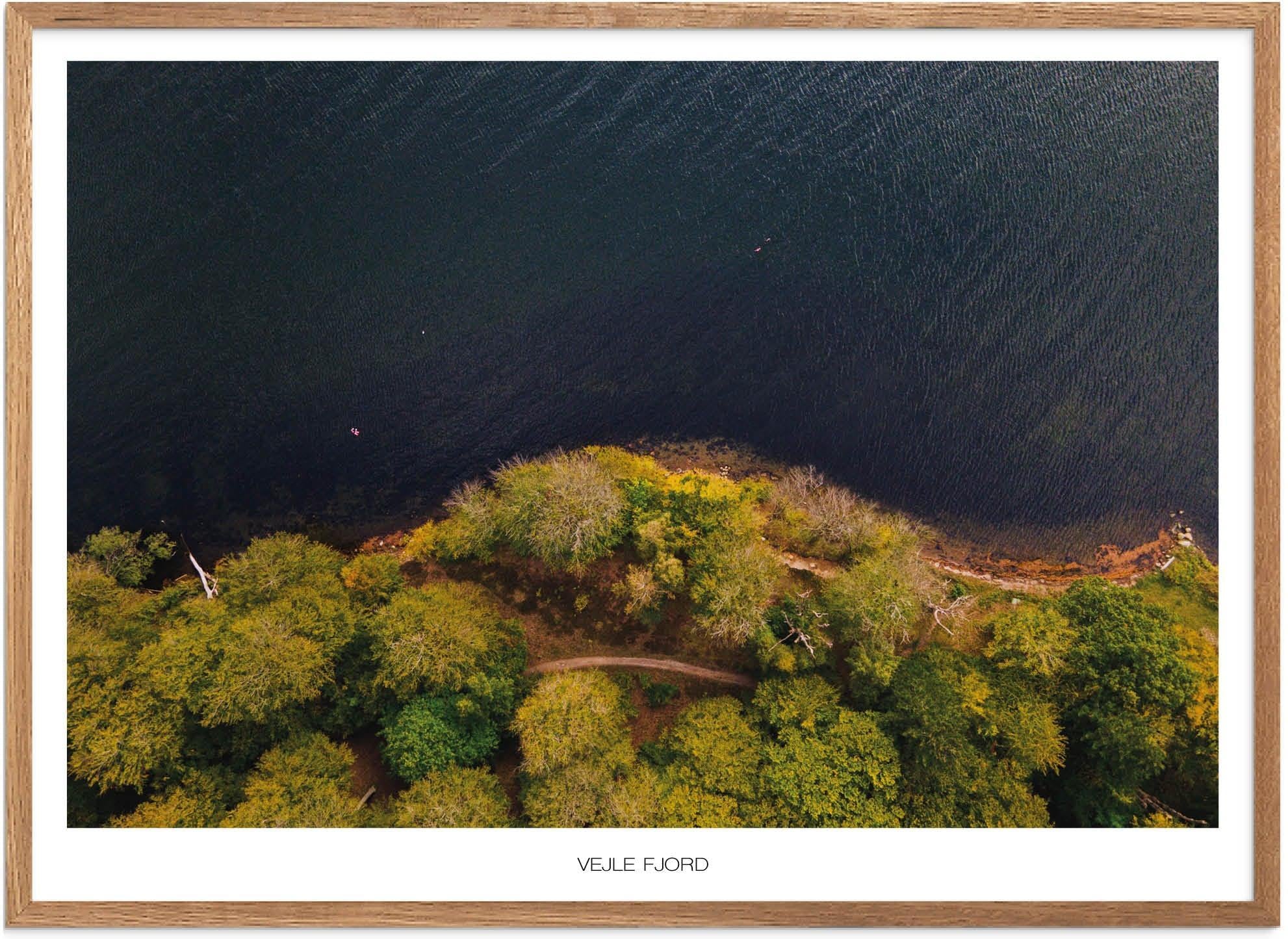 Vejle Fjord Plakat | Naturplakat fra Plakatsnedkeren
