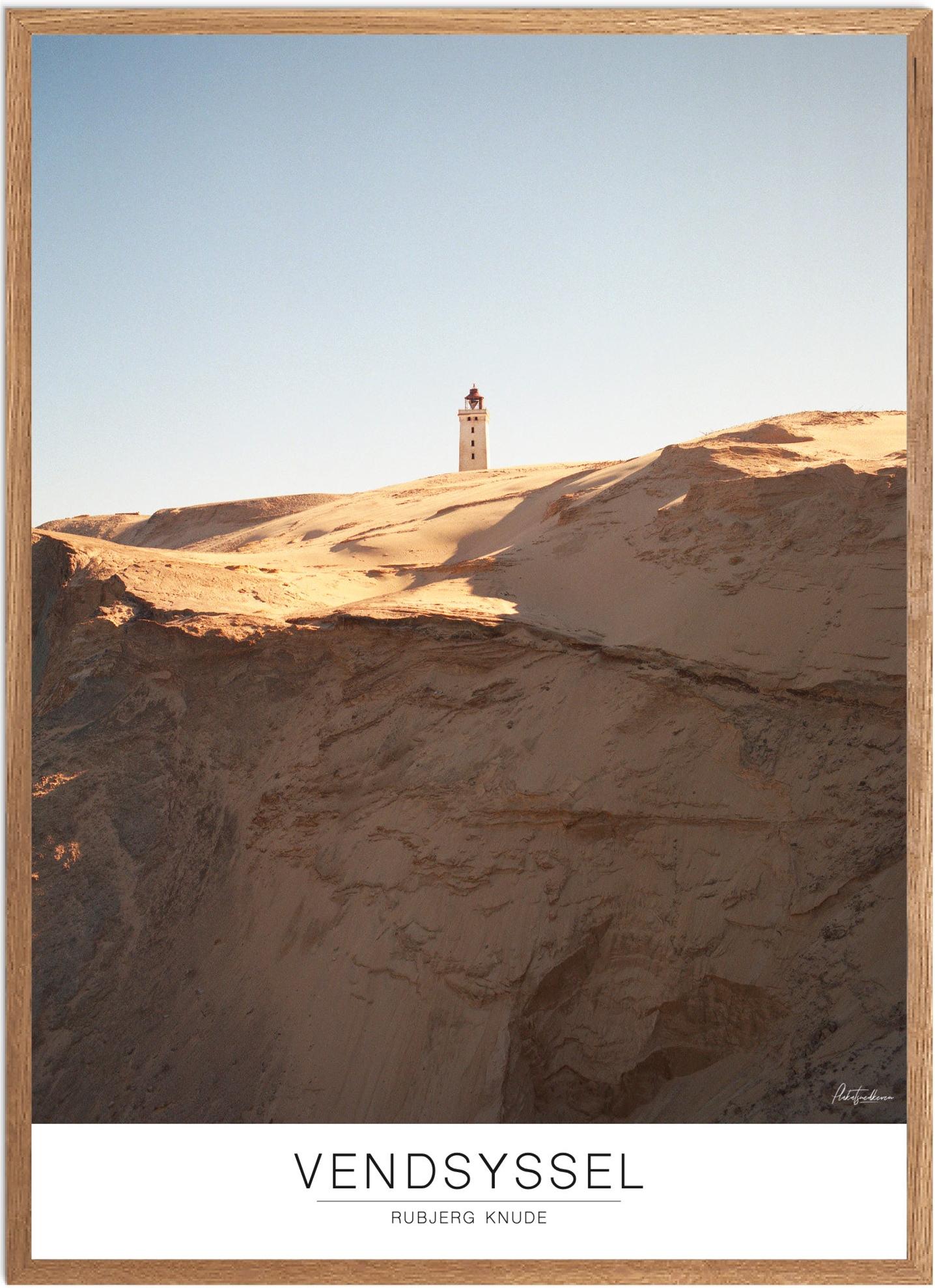 Plakat af Rubjerg Knude | Naturplakat til hjemmet