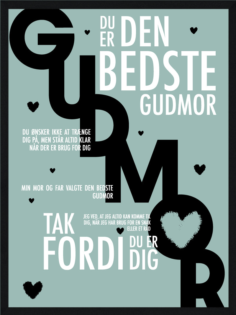 Gudmor plakat - Personlig plakat