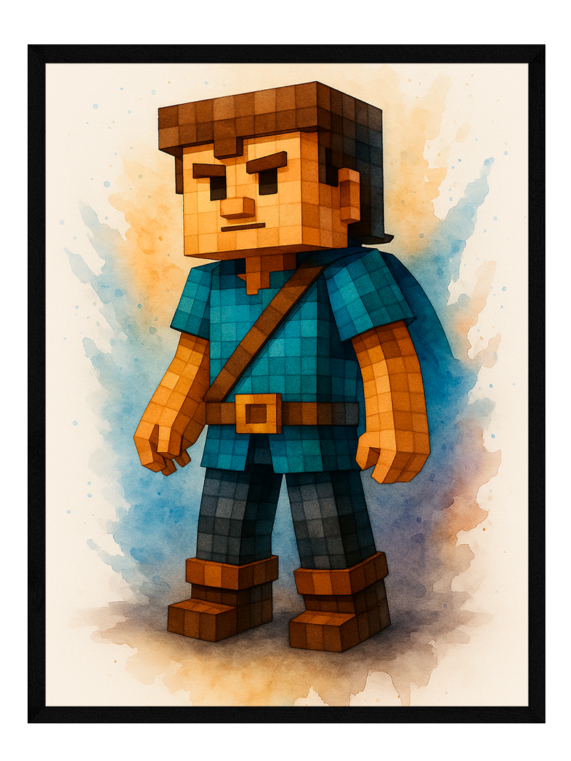 Minecraft plakat 1
