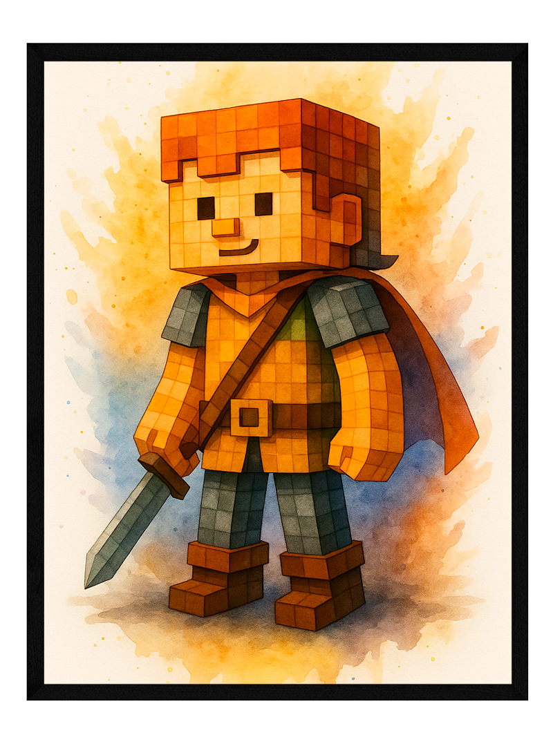 Minecraft plakat 12