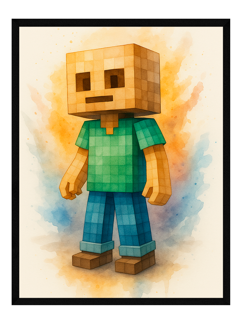Minecraft plakat 13