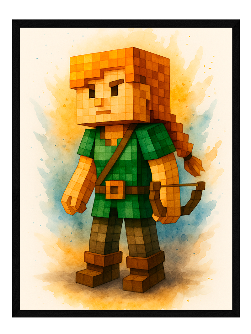 Minecraft plakat 9