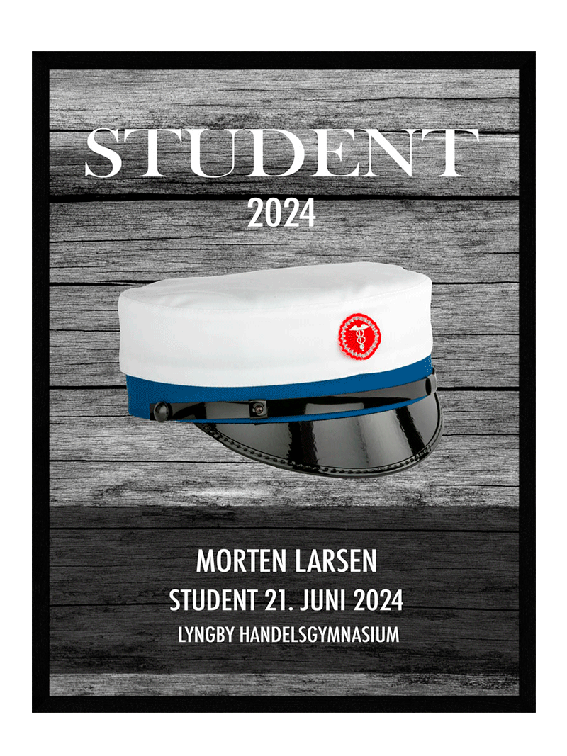 Personlig studenter plakat