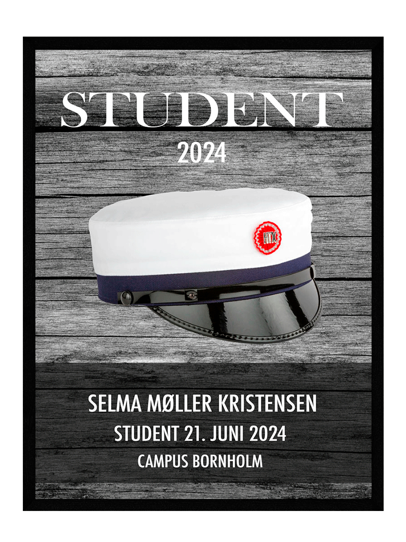 Personlig studenter plakat