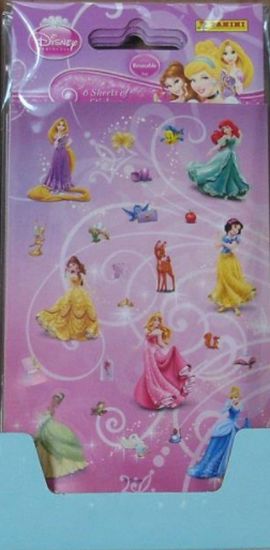 Disney Princess: Reusable Stickers