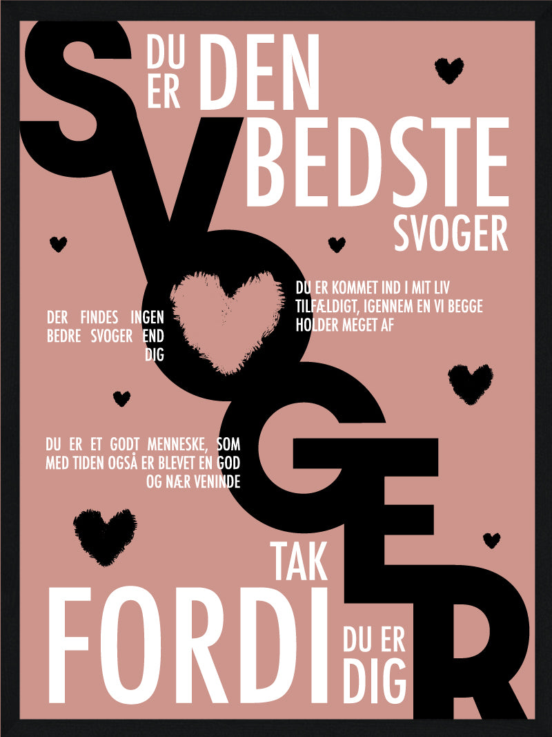 Svoger plakat - Personlig plakat