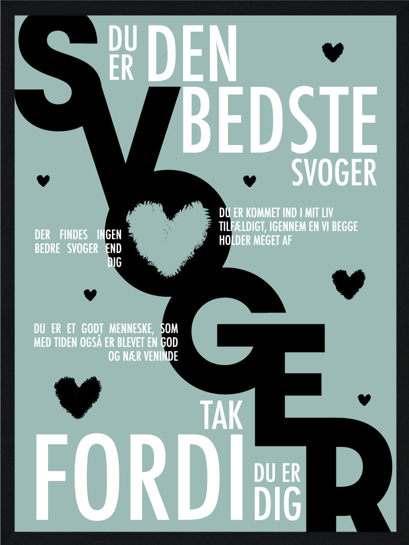 Svoger plakat - Personlig plakat