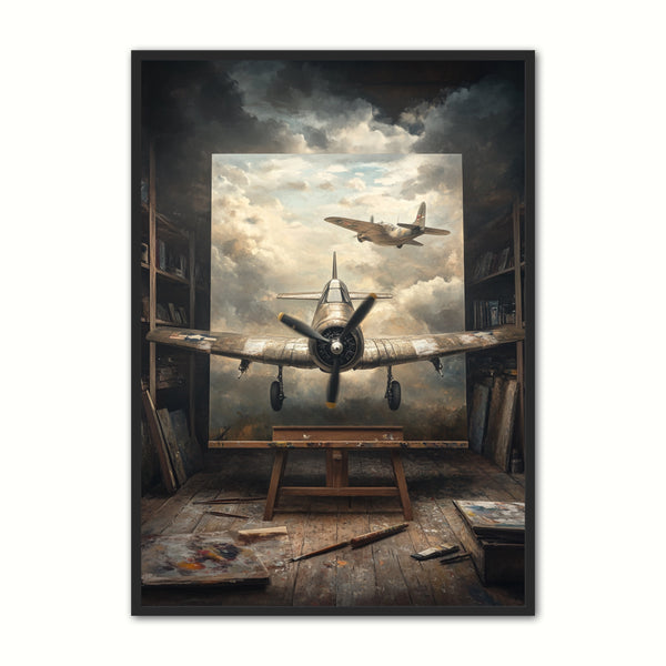 Surrealistisk Plakat 2 - Flyenes Dimensioner